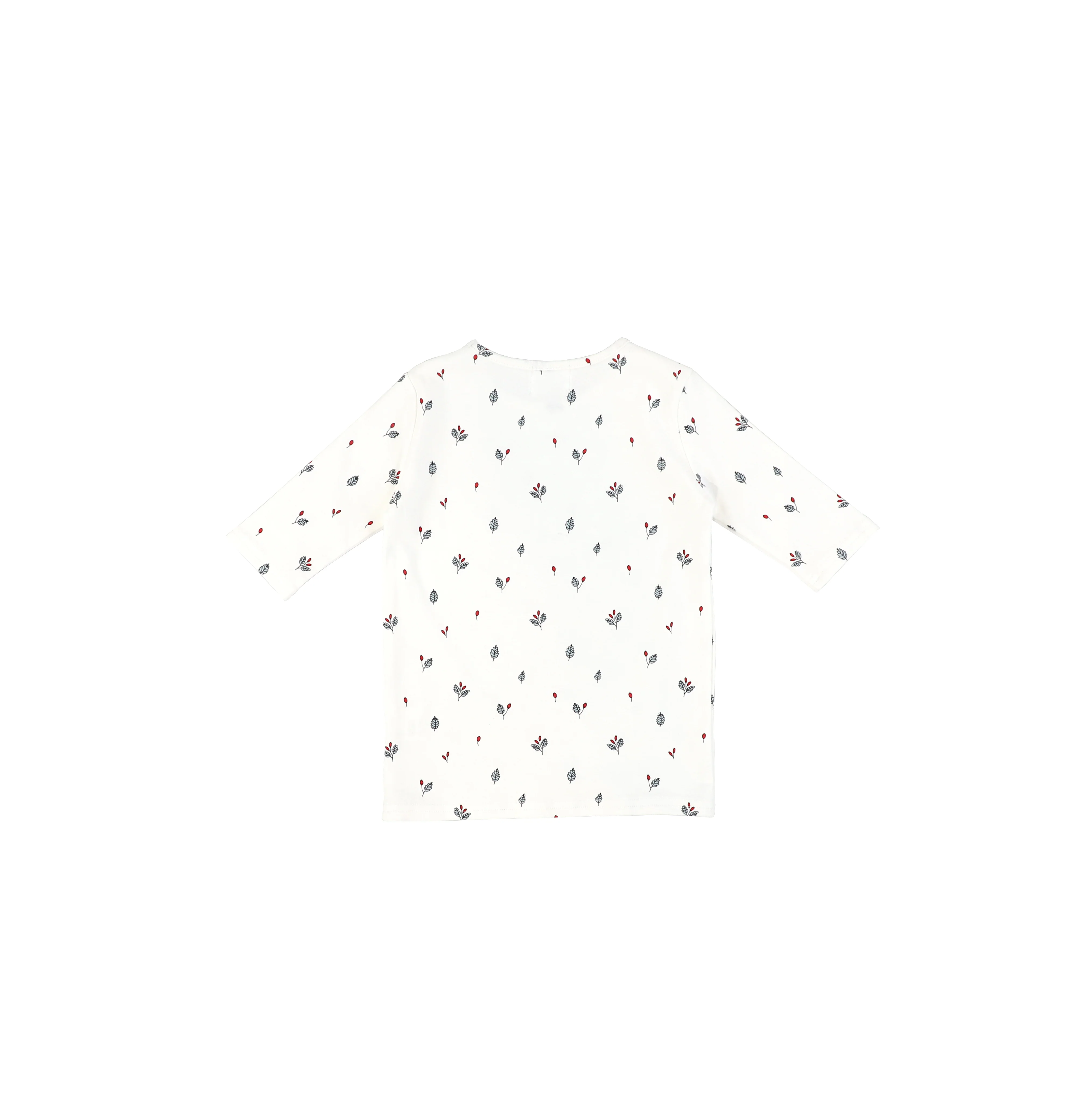 3/4 SLEEVES BUD PRINTED TSHIRT - Image 2