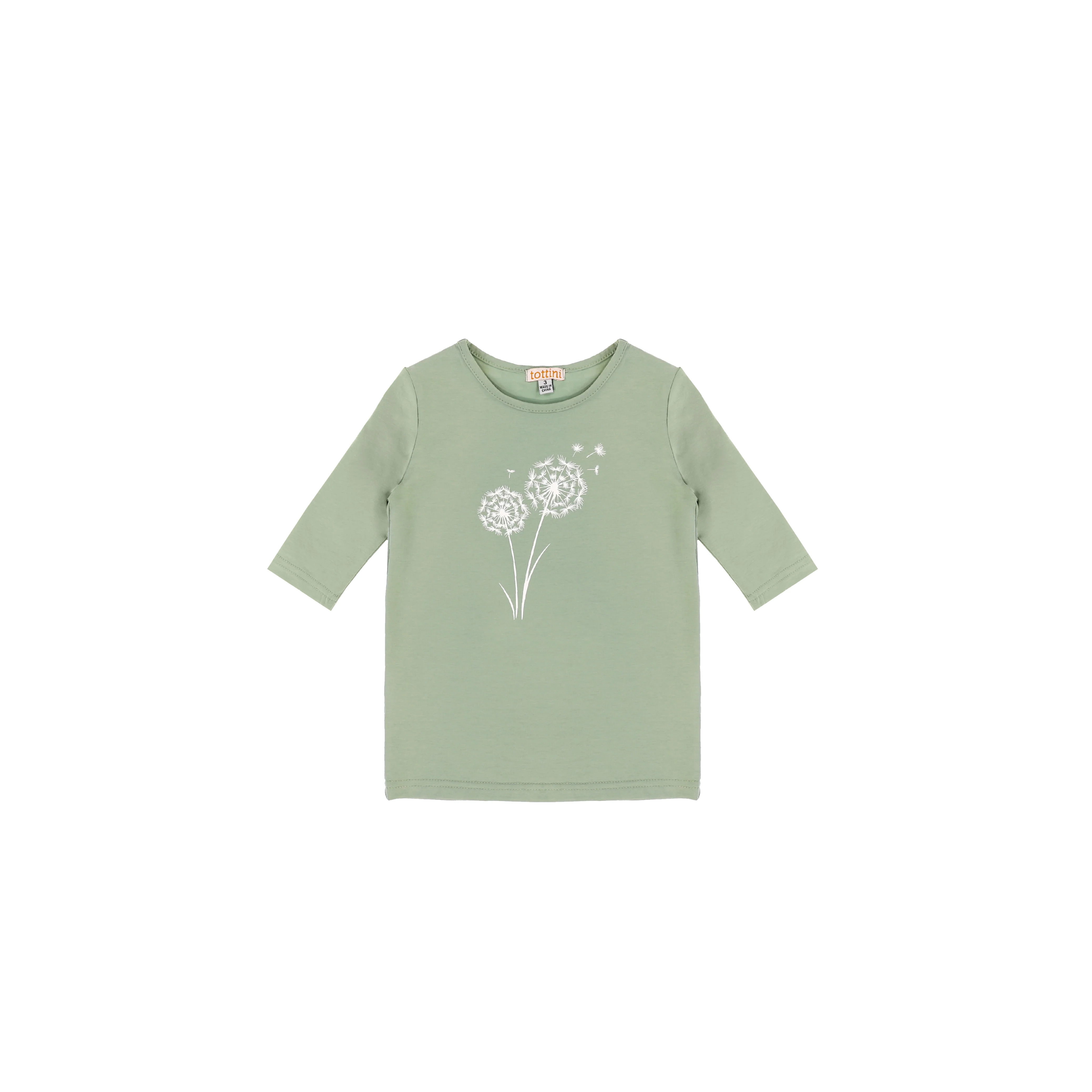 3/4 SLEEVES DANDELION TSHIRT - Image 2