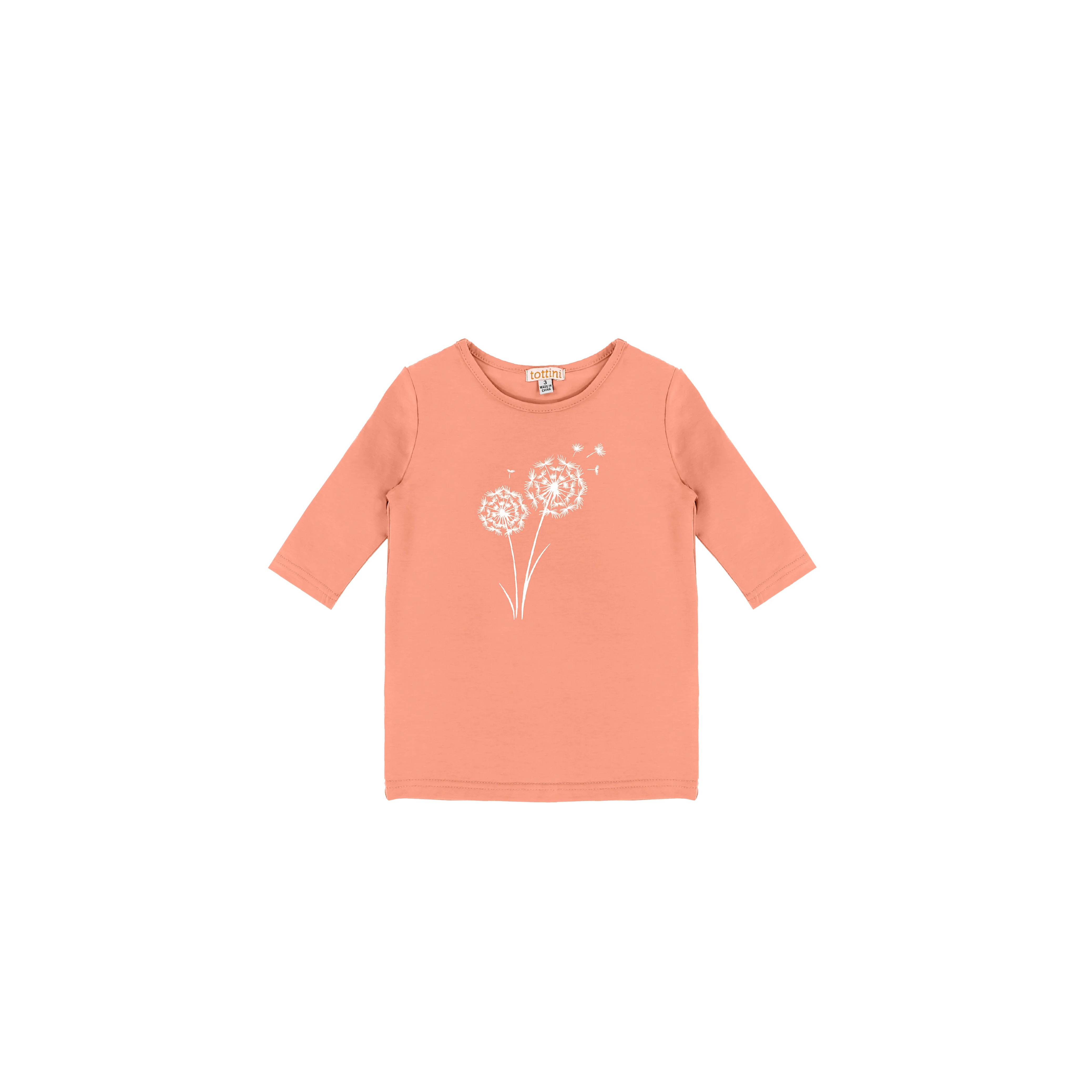 3/4 SLEEVES DANDELION TSHIRT - Image 4
