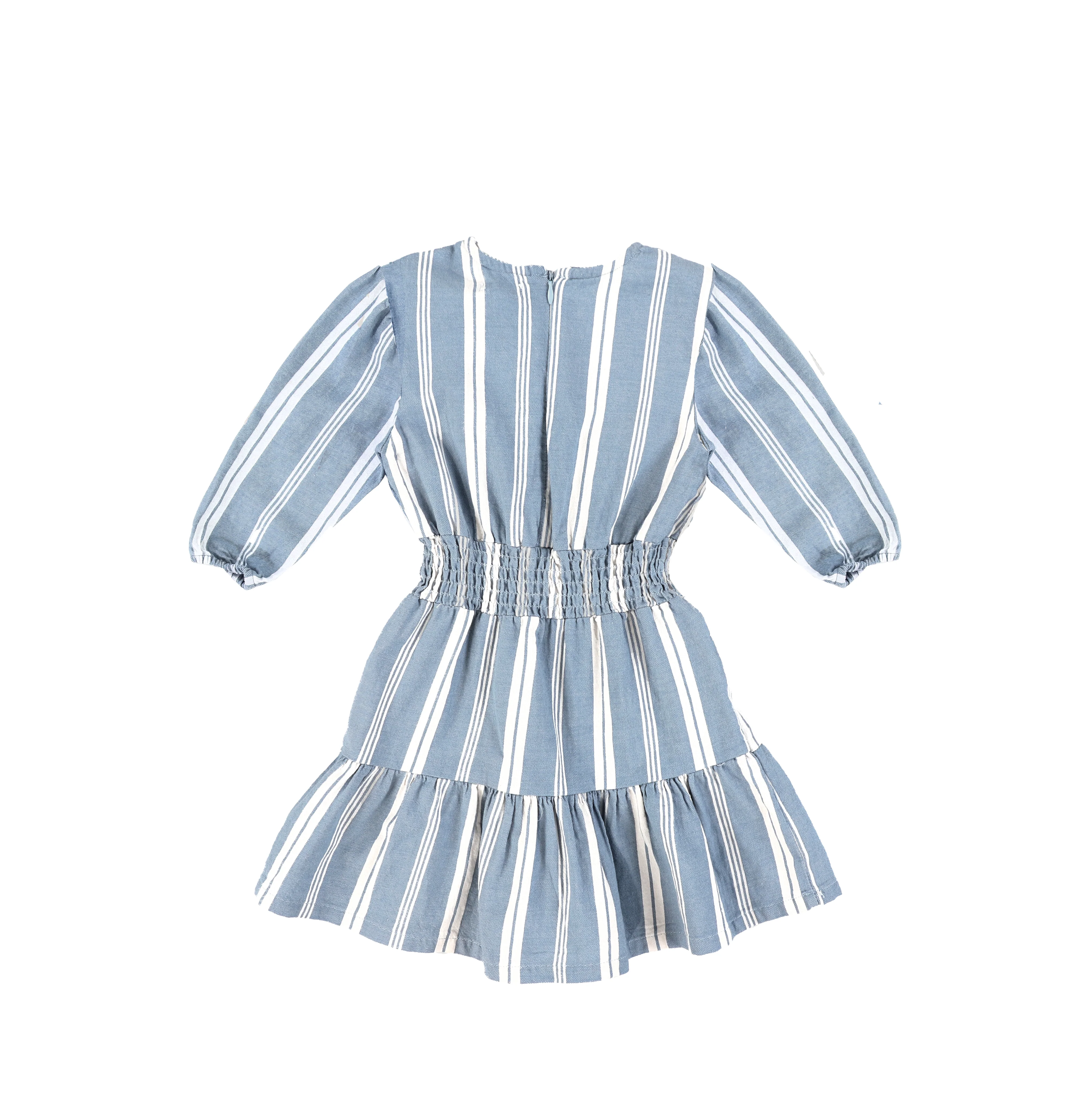 3/4 SLEEVES DOUBLE STRIPE DRESS - Image 3