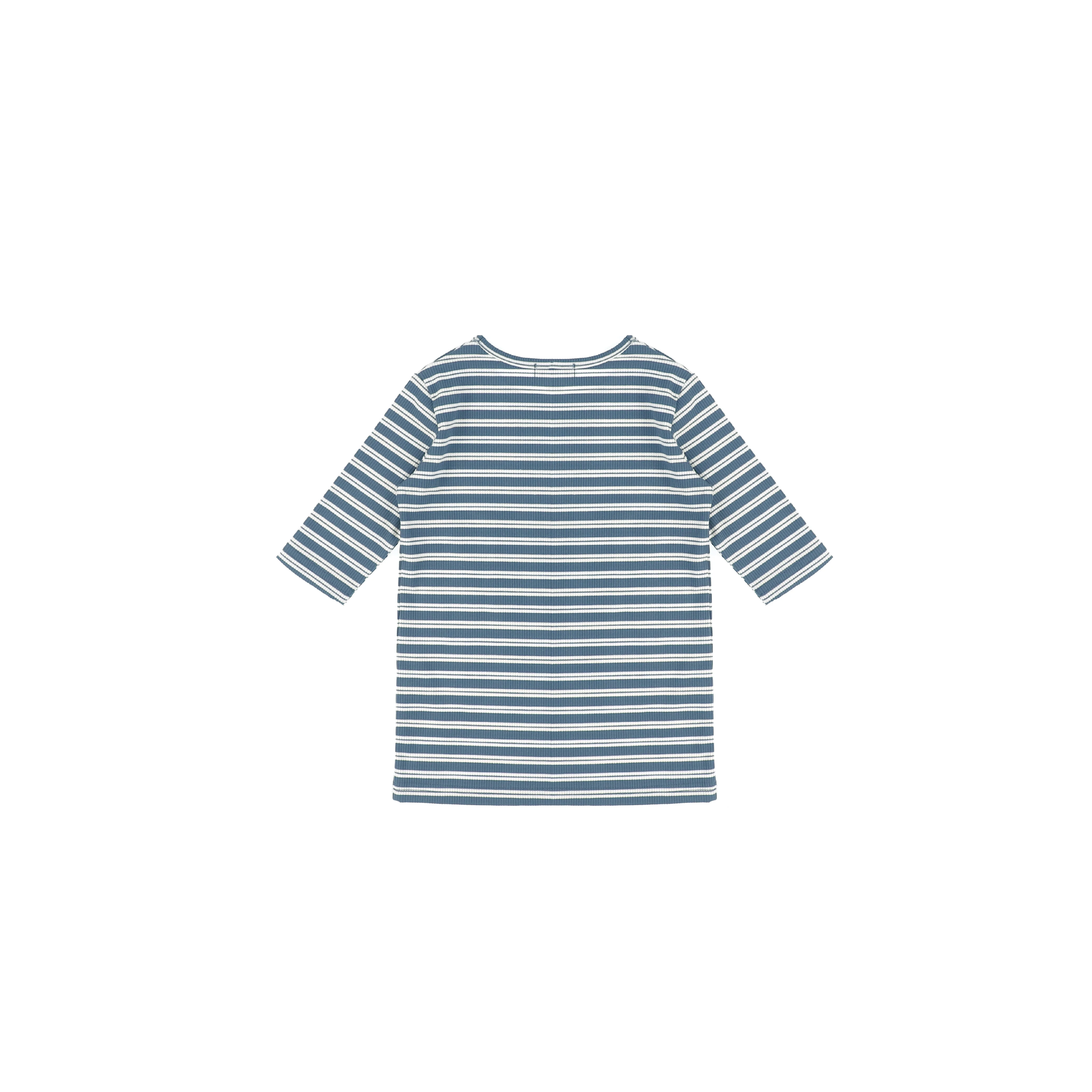 3/4 SLEEVES DOUBLE STRIPE TSHIRT - Image 4