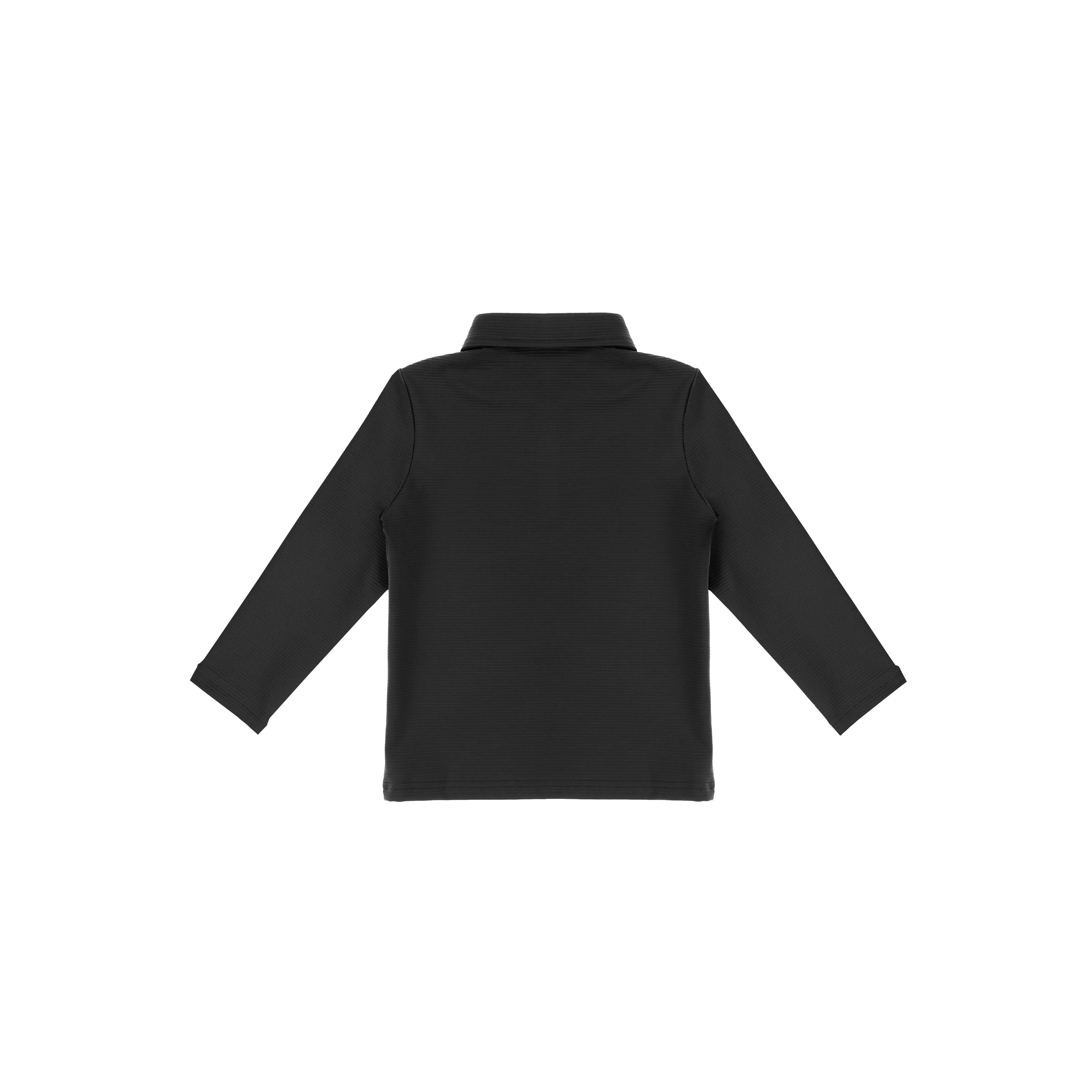 LONG SLEEVES DRY FIT RIBBED POLO - Image 4