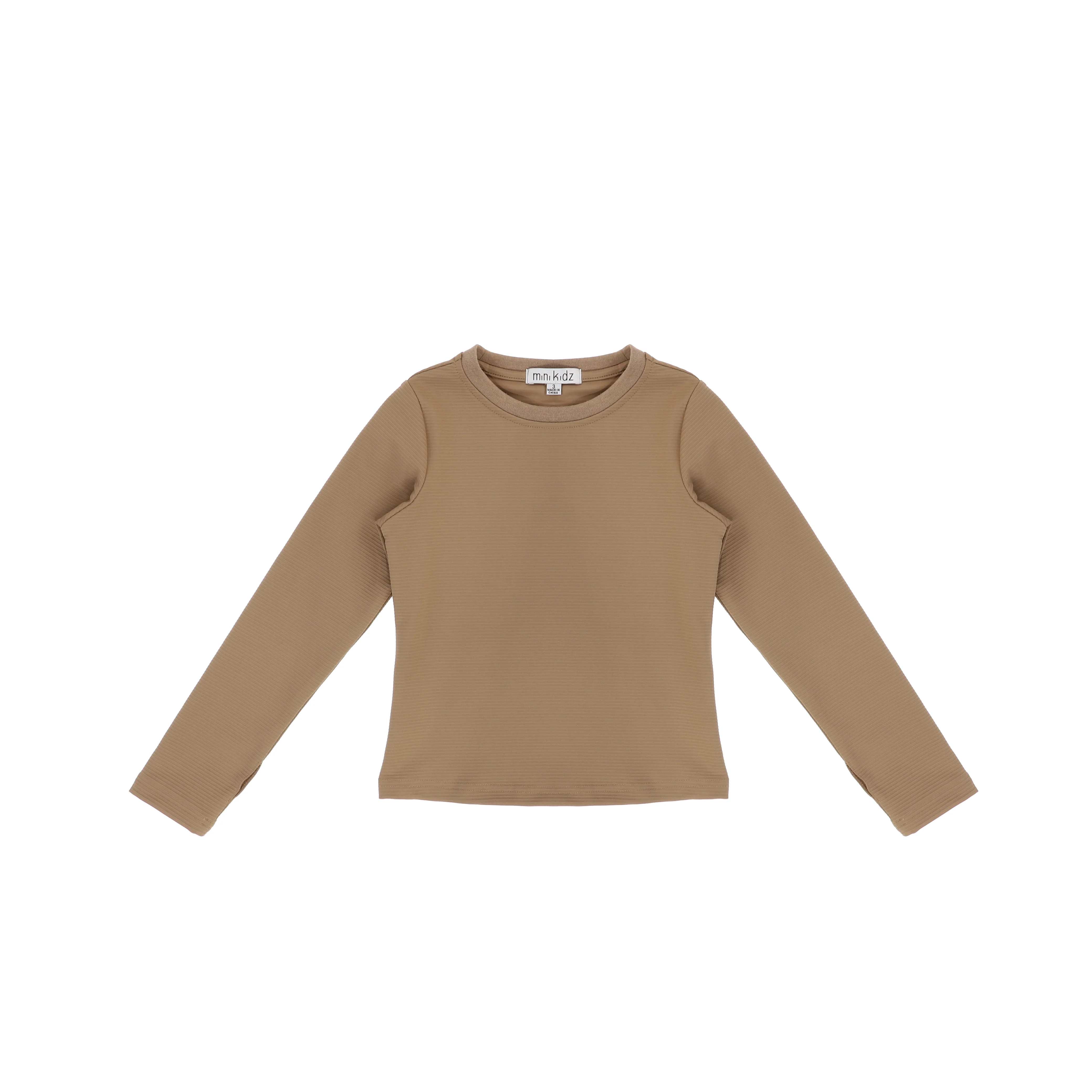 LONG SLEEVES DRY FIT RIBBED TSHIRT - Image 3