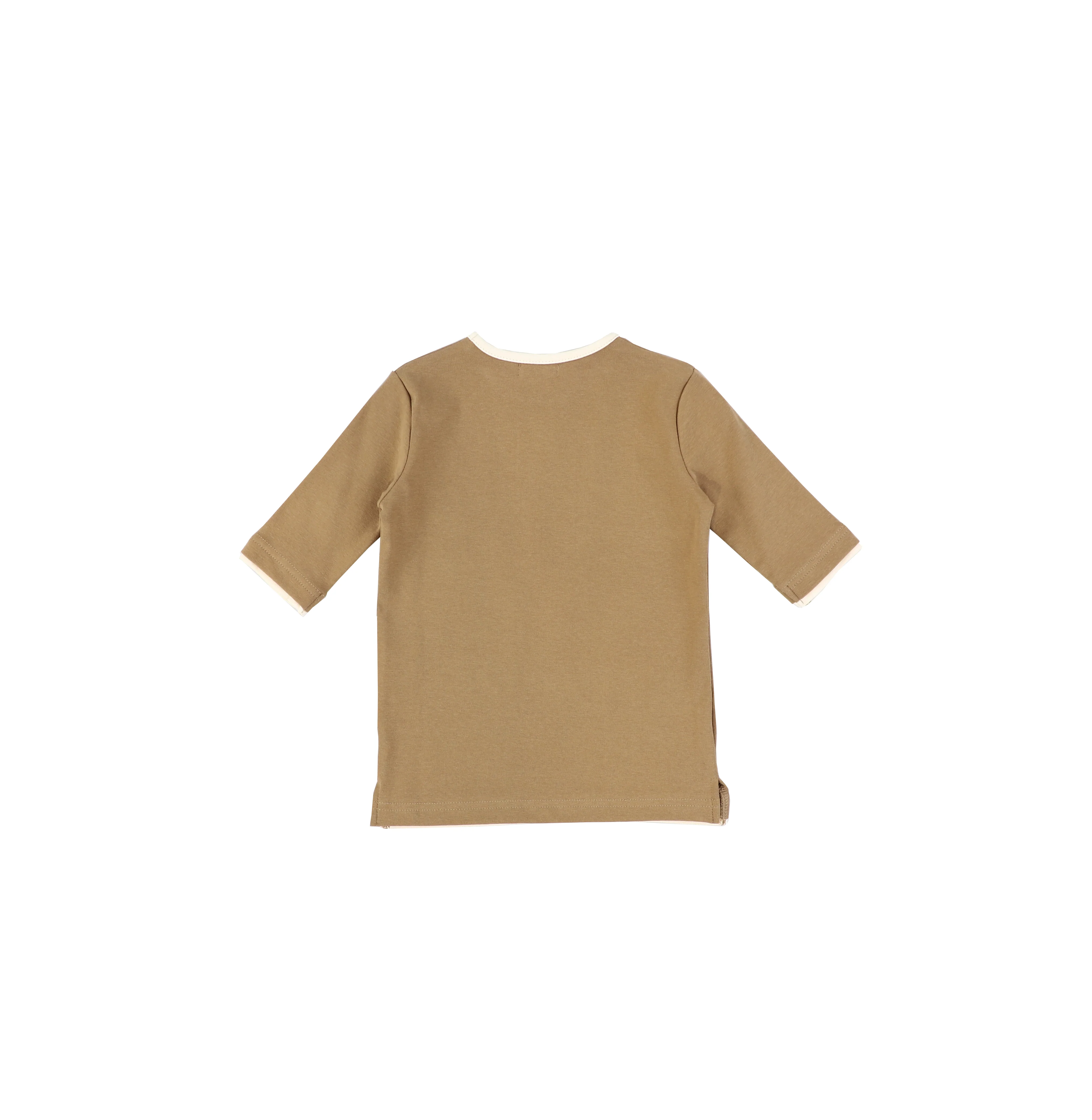 3/4 SLEEVES FLAG TRIM TSHIRT - Image 4
