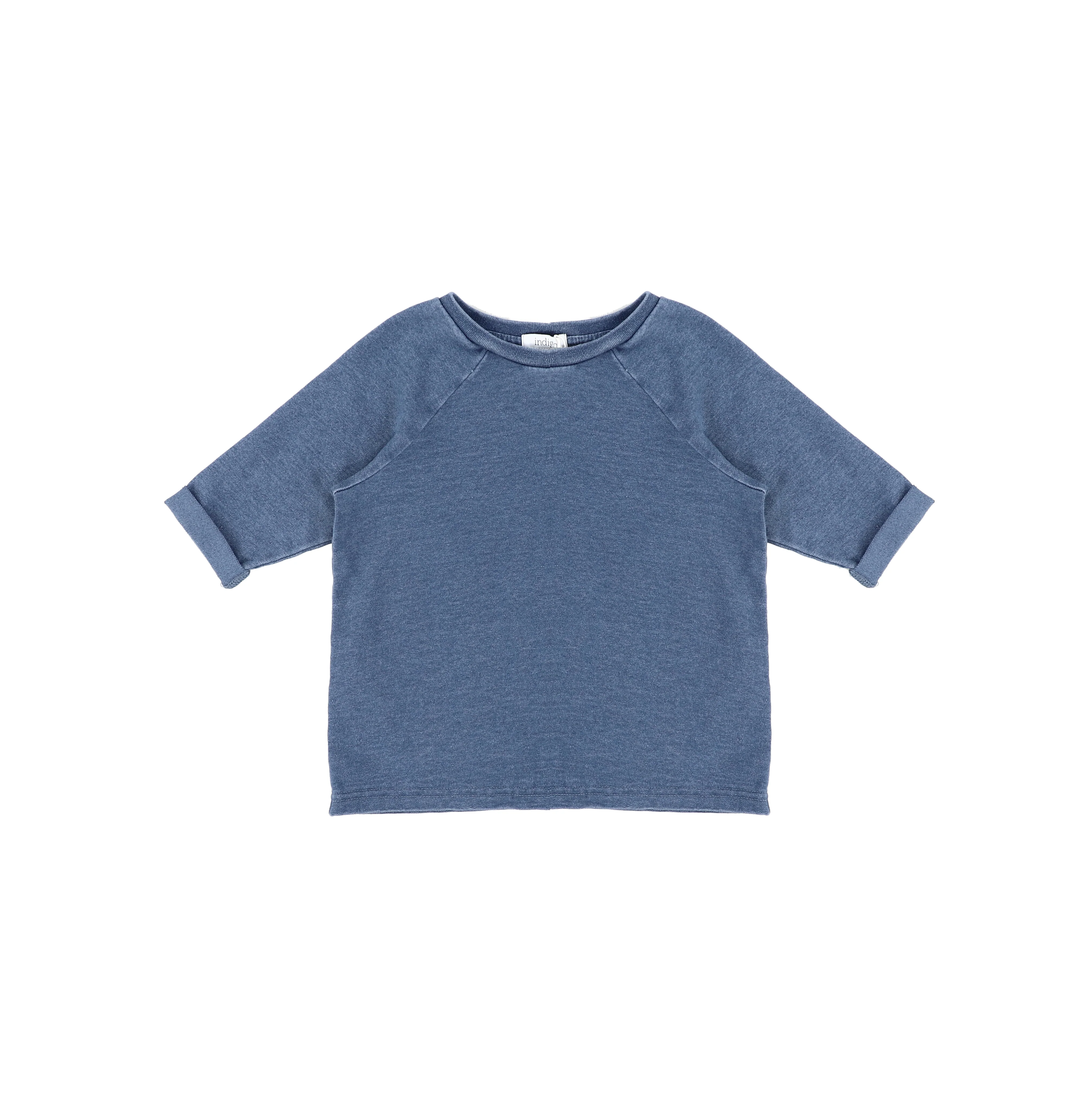 3/4 SLEEVES FRENCH TERRY TSHIRT