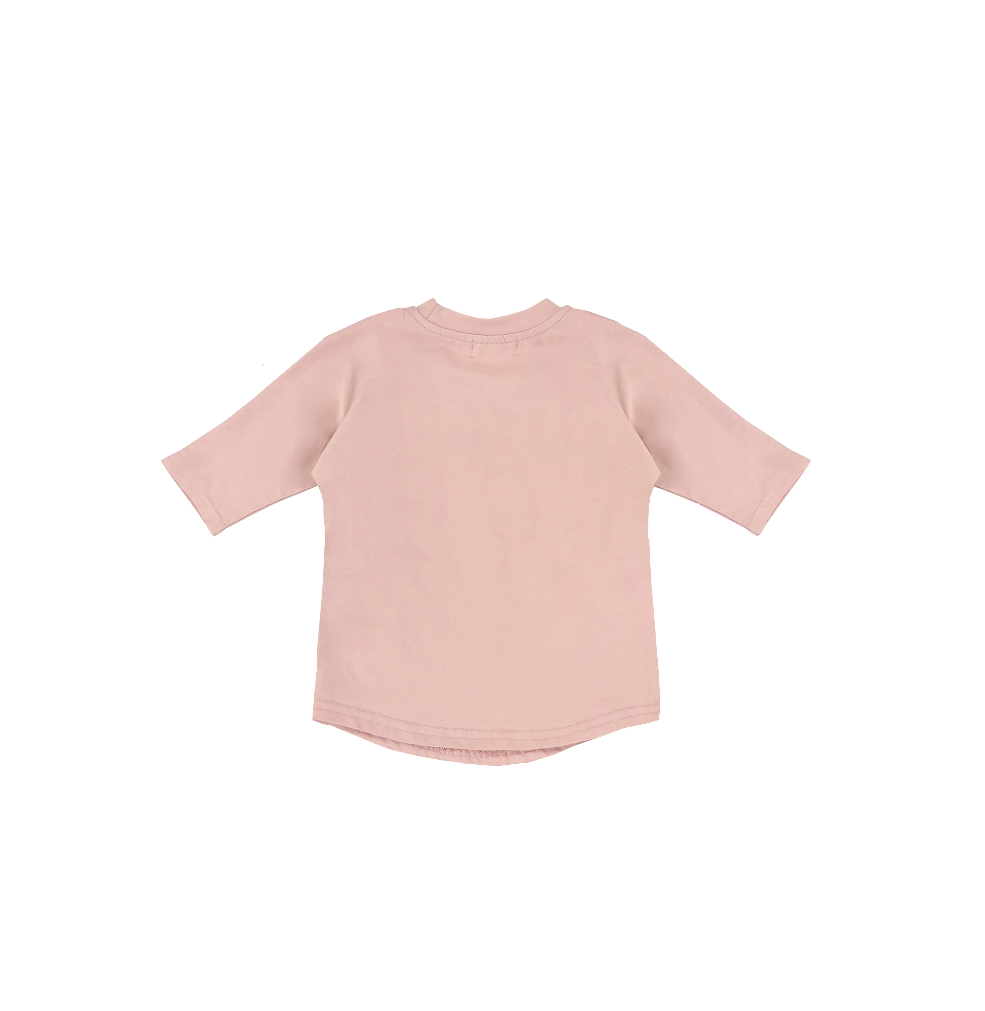3/4 SLEEVES GAUZE POCKET TSHIRT - Image 4