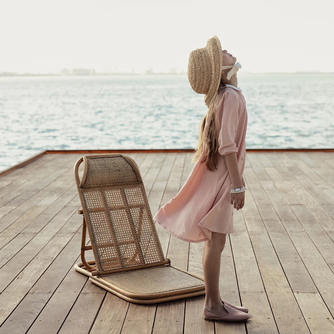 3/4 SLEEVES LINEN COLLAR DRESS - Image 5