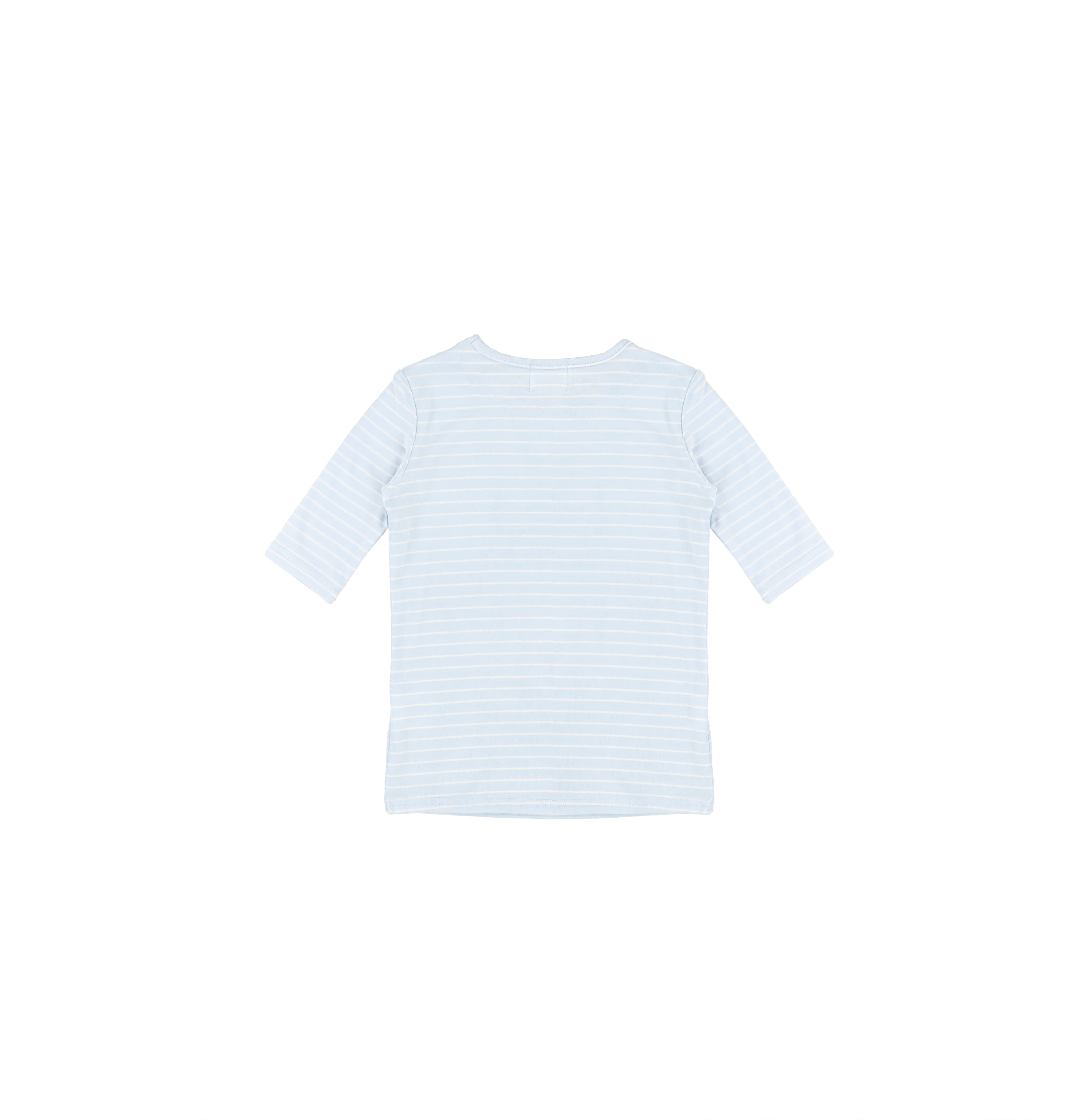 3/4 SLEEVES PASTEL STRIPED TSHIRT - Image 4