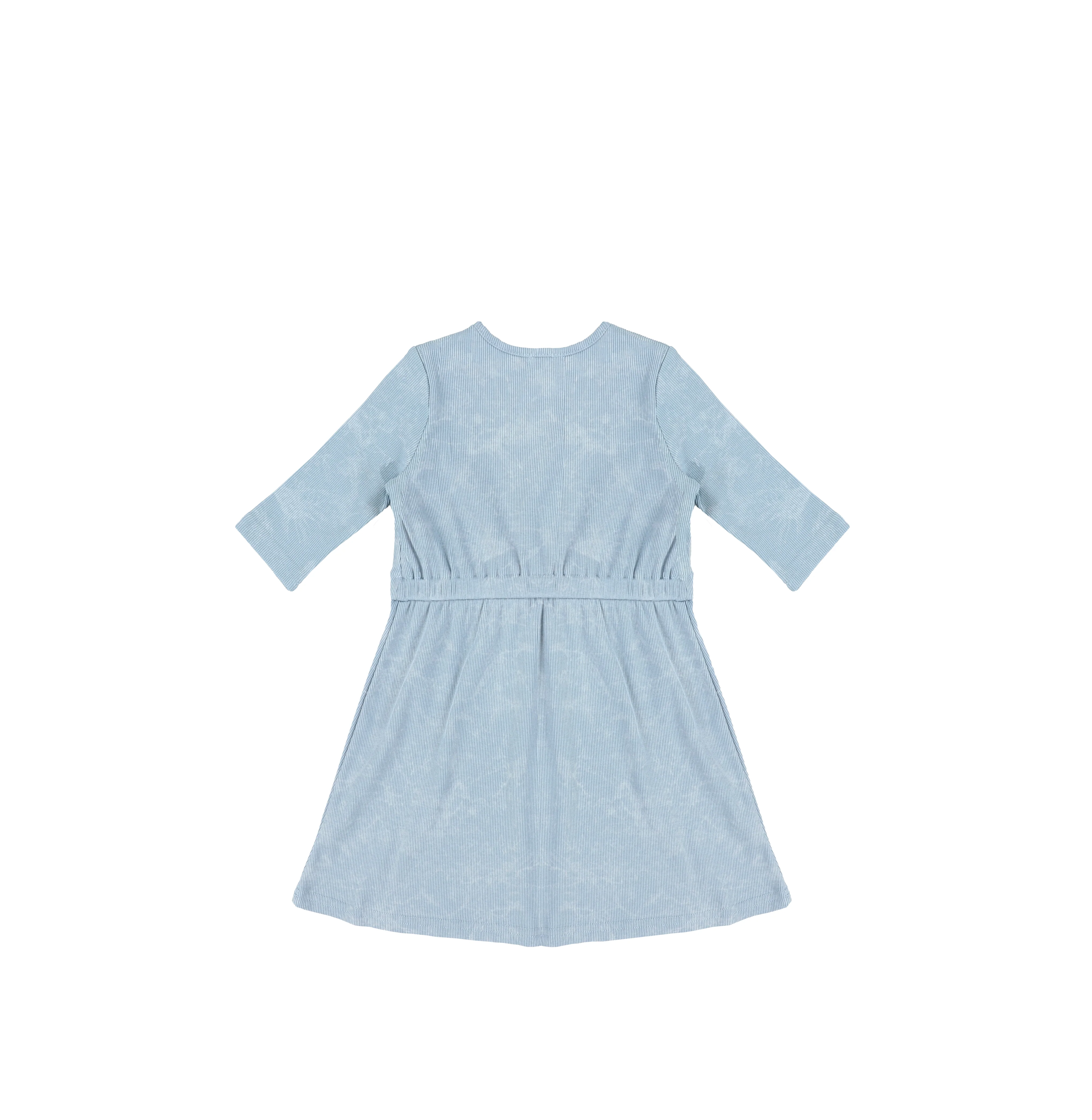 3/4 SLEEVES RIBBED WASH DRESS - Image 5