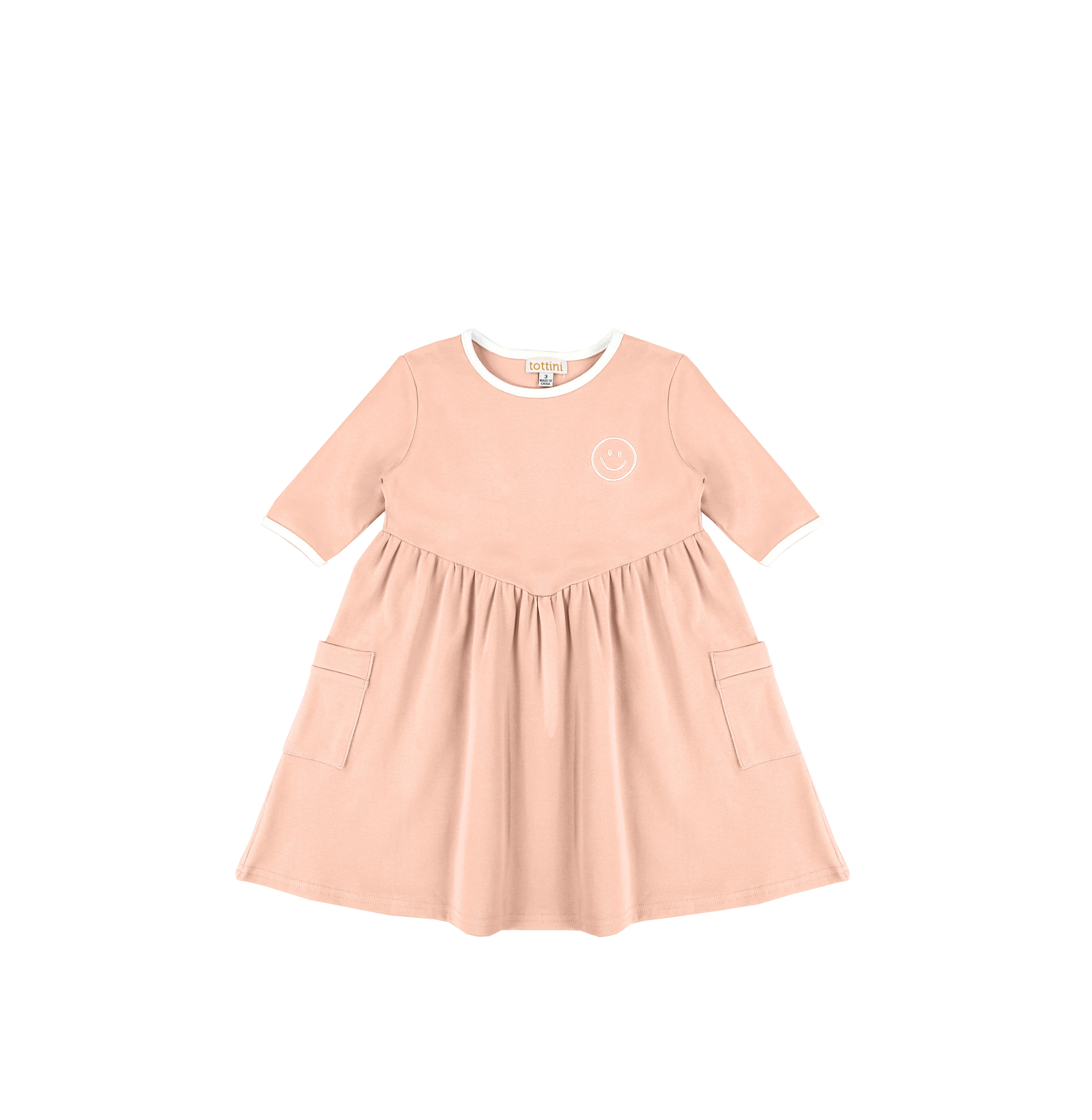 3/4 SLEEVES SMILEY DRESS - Image 3
