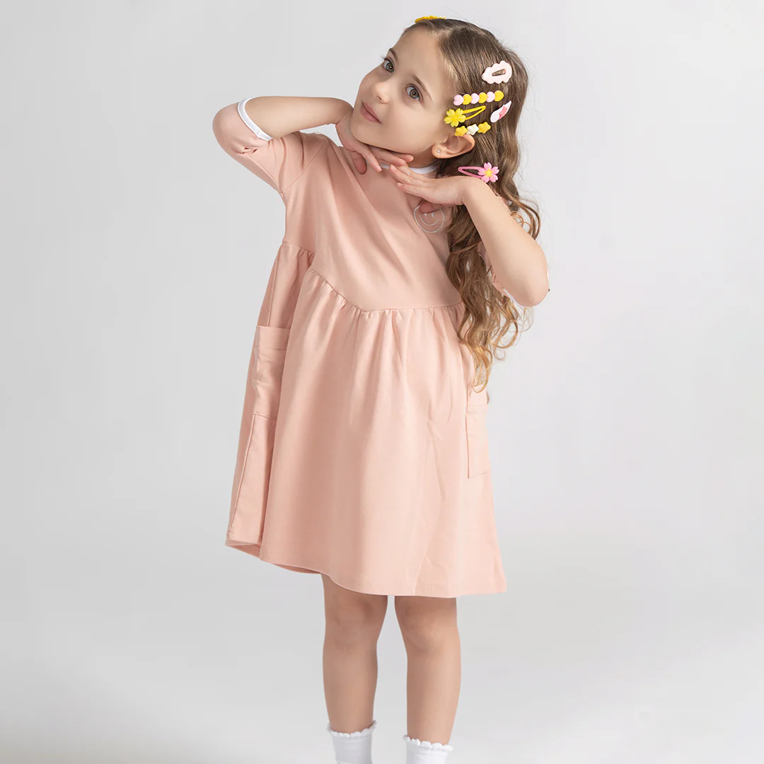3/4 SLEEVES SMILEY DRESS - Image 6