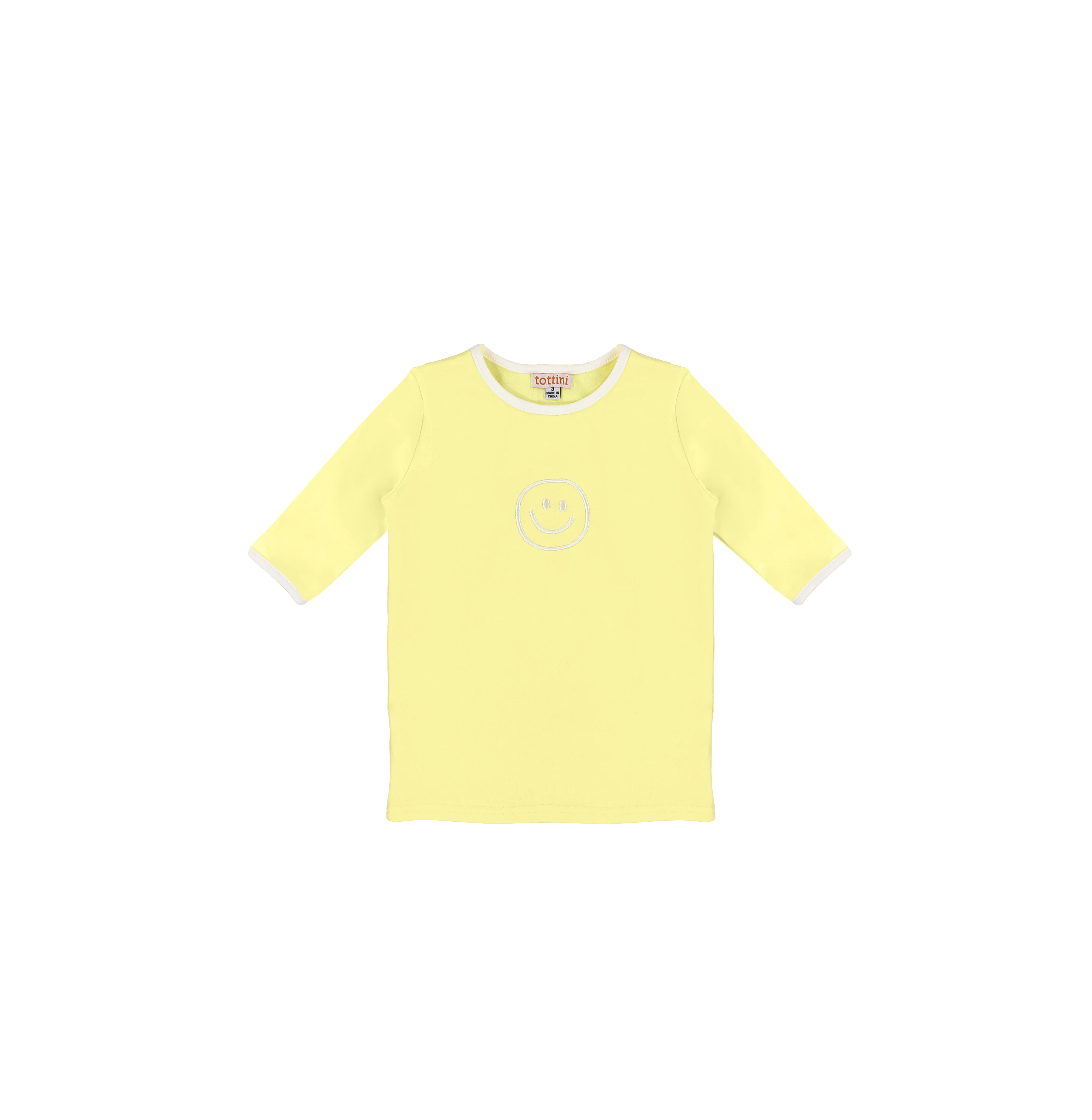 3/4 SLEEVES SMILEY TSHIRT - Image 4