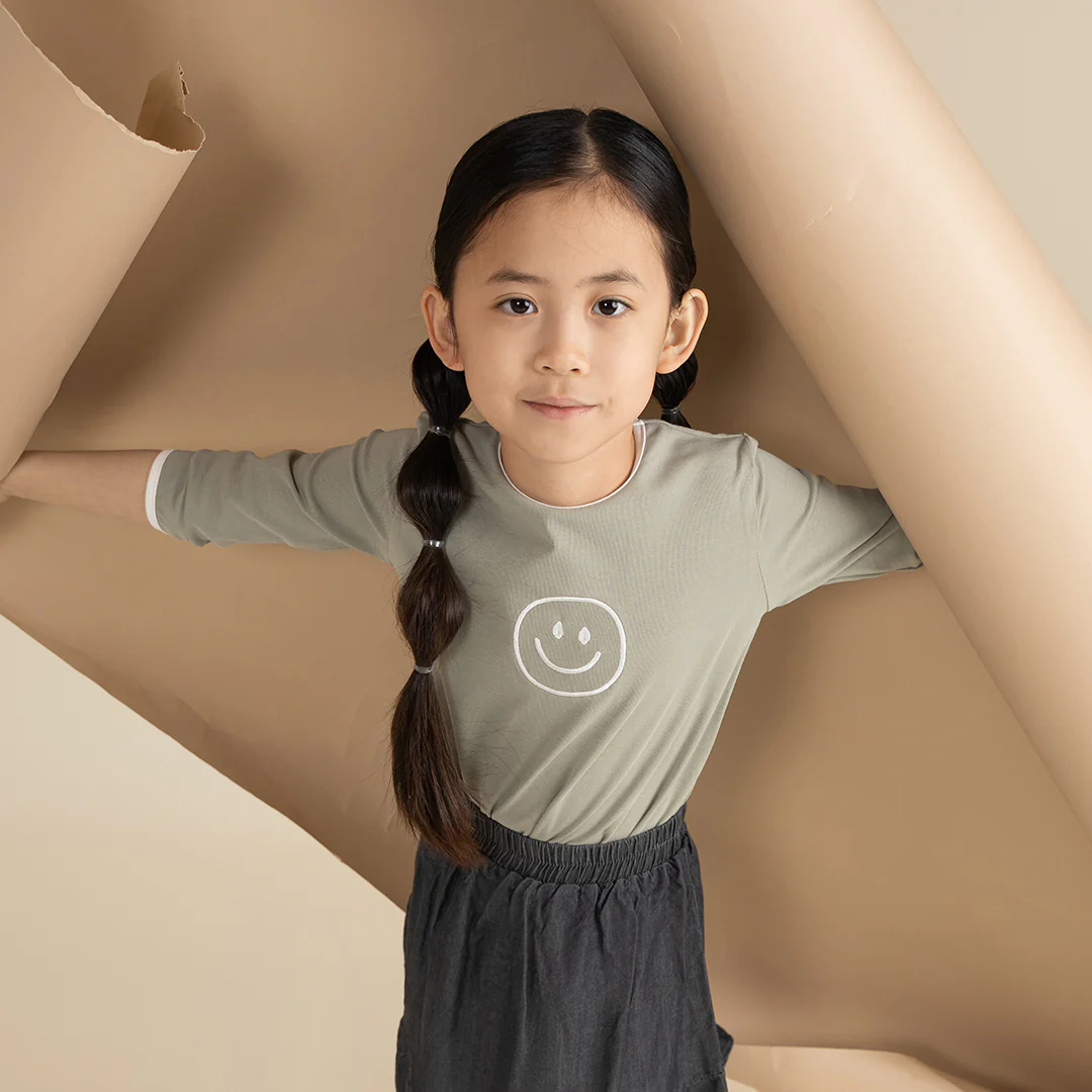 3/4 SLEEVES SMILEY TSHIRT - Image 6