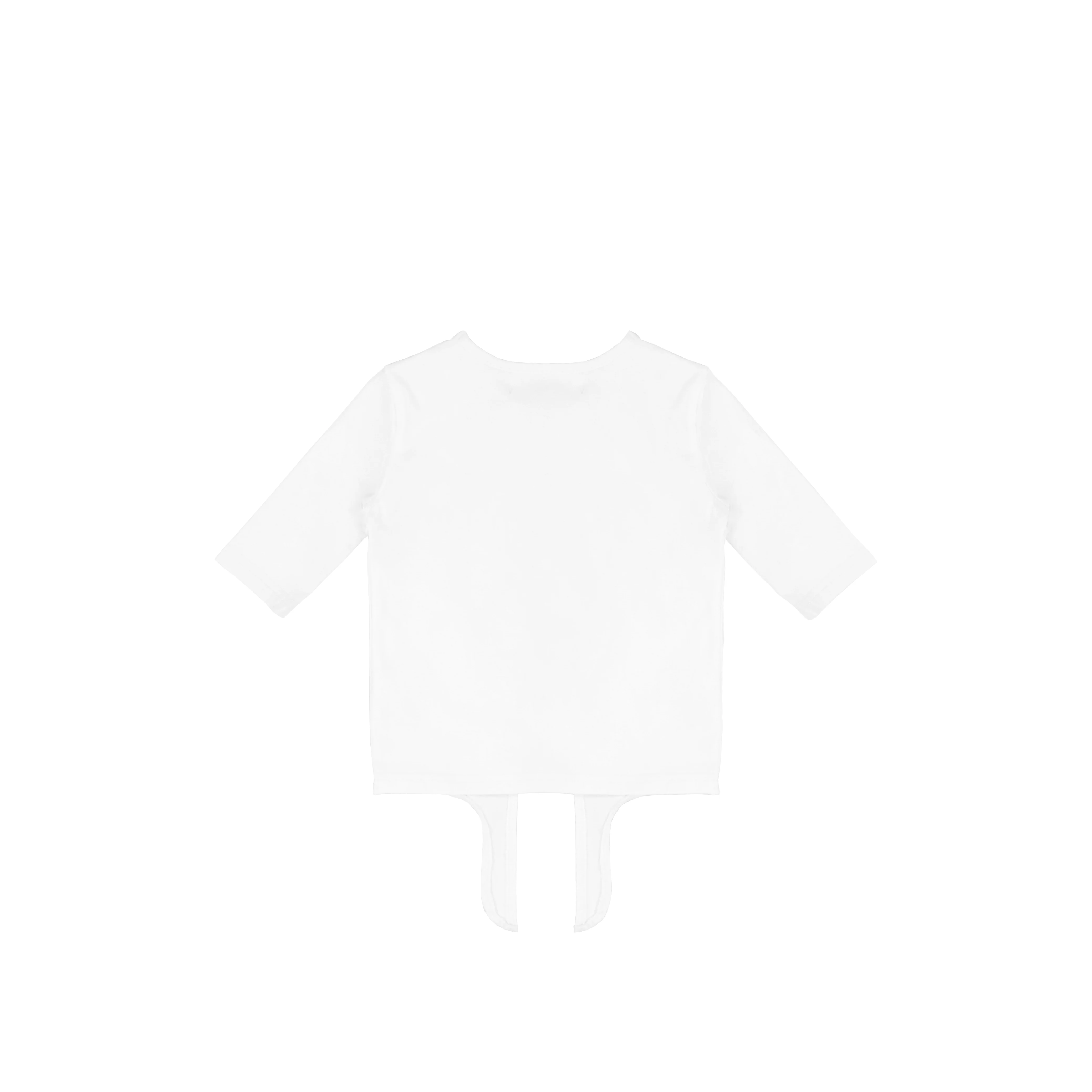 3/4 SLEEVES TIE TSHIRT - Image 2