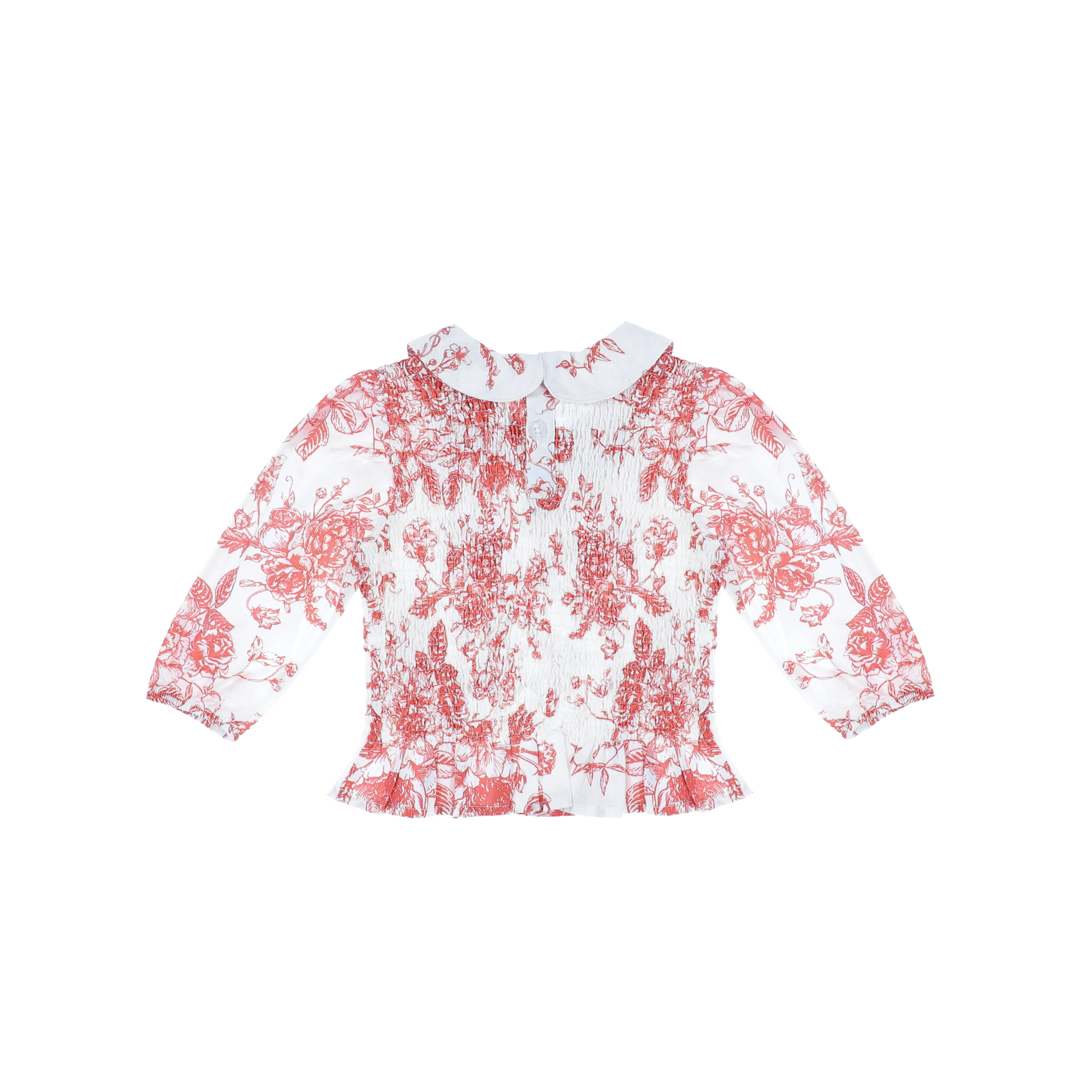 3/4 SLEEVES TOILE BLOUSE - Image 3