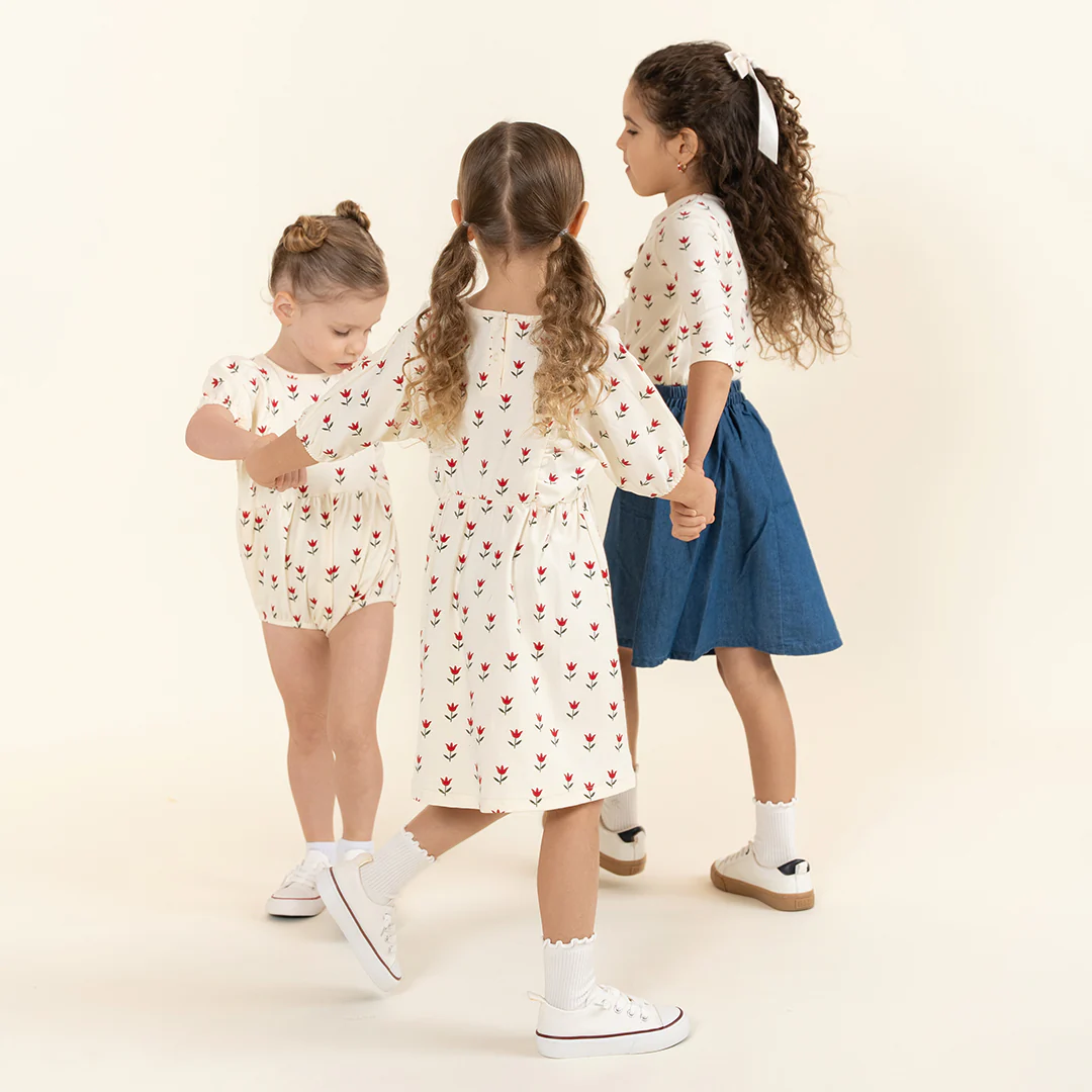 3/4 SLEEVES TULIP DRESS - Image 4