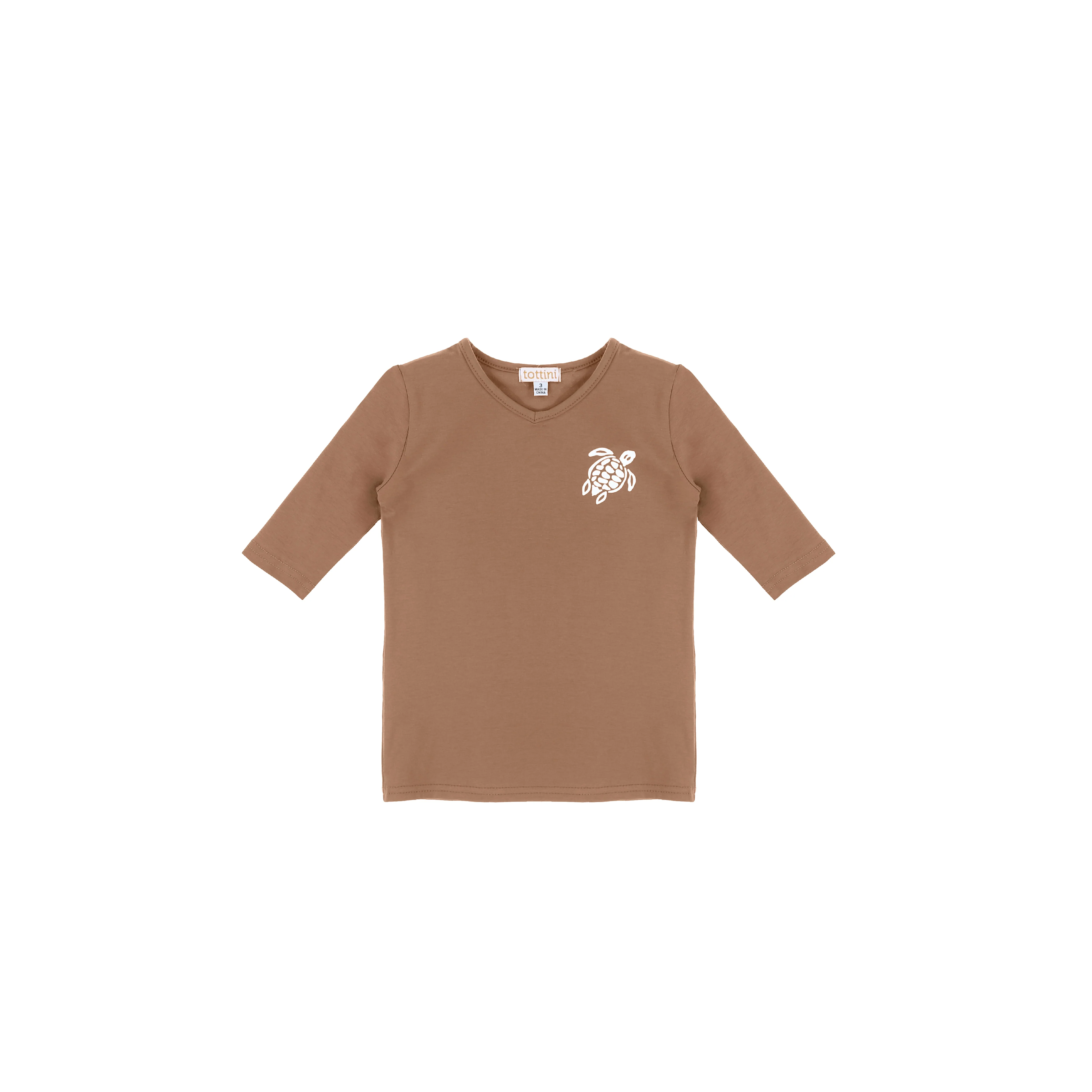 3/4 SLEEVES TURTLE PRINT TSHIRT - Image 4
