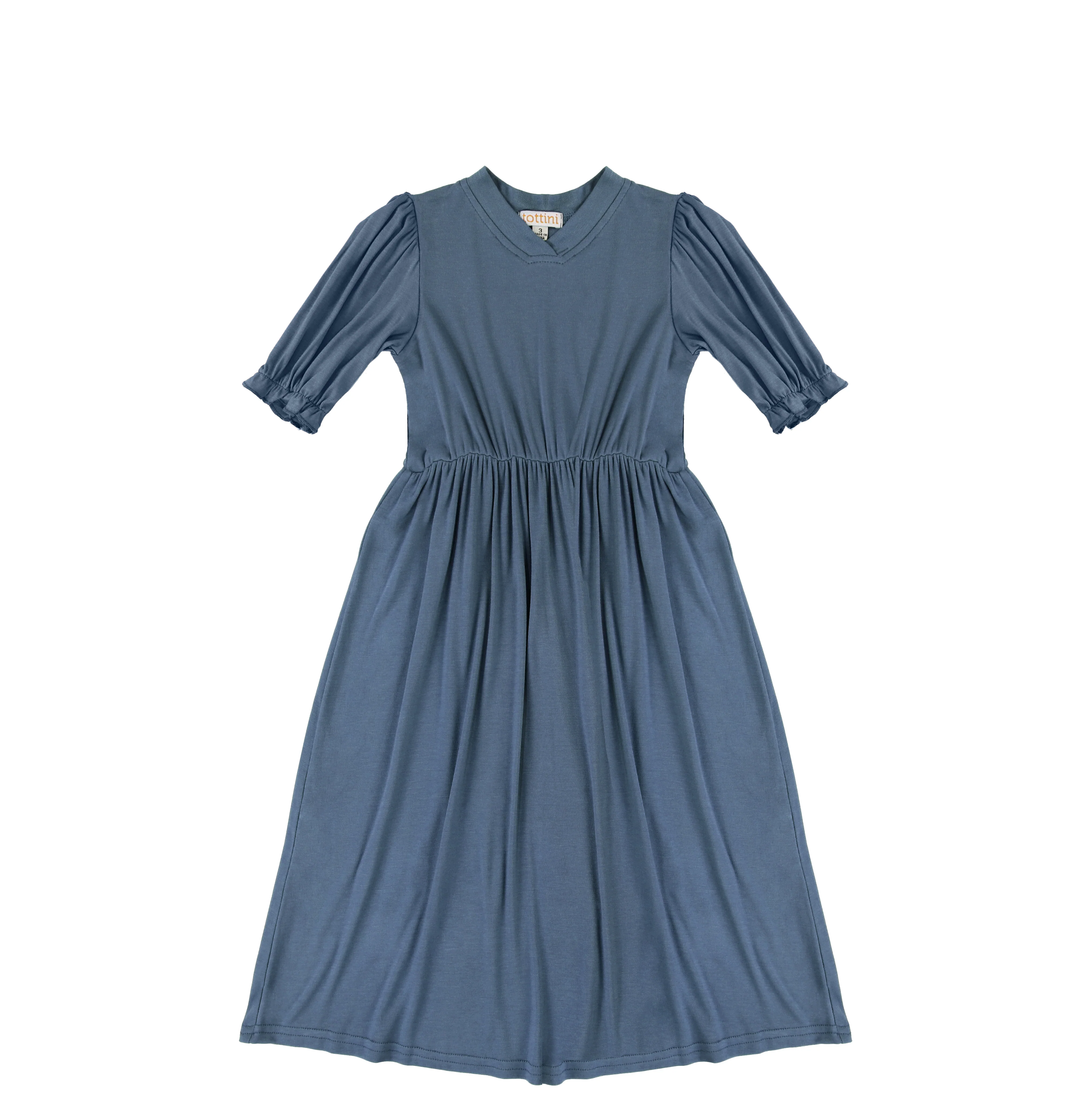 3/4 SLEEVES VNECK MAXI DRESS - Image 3
