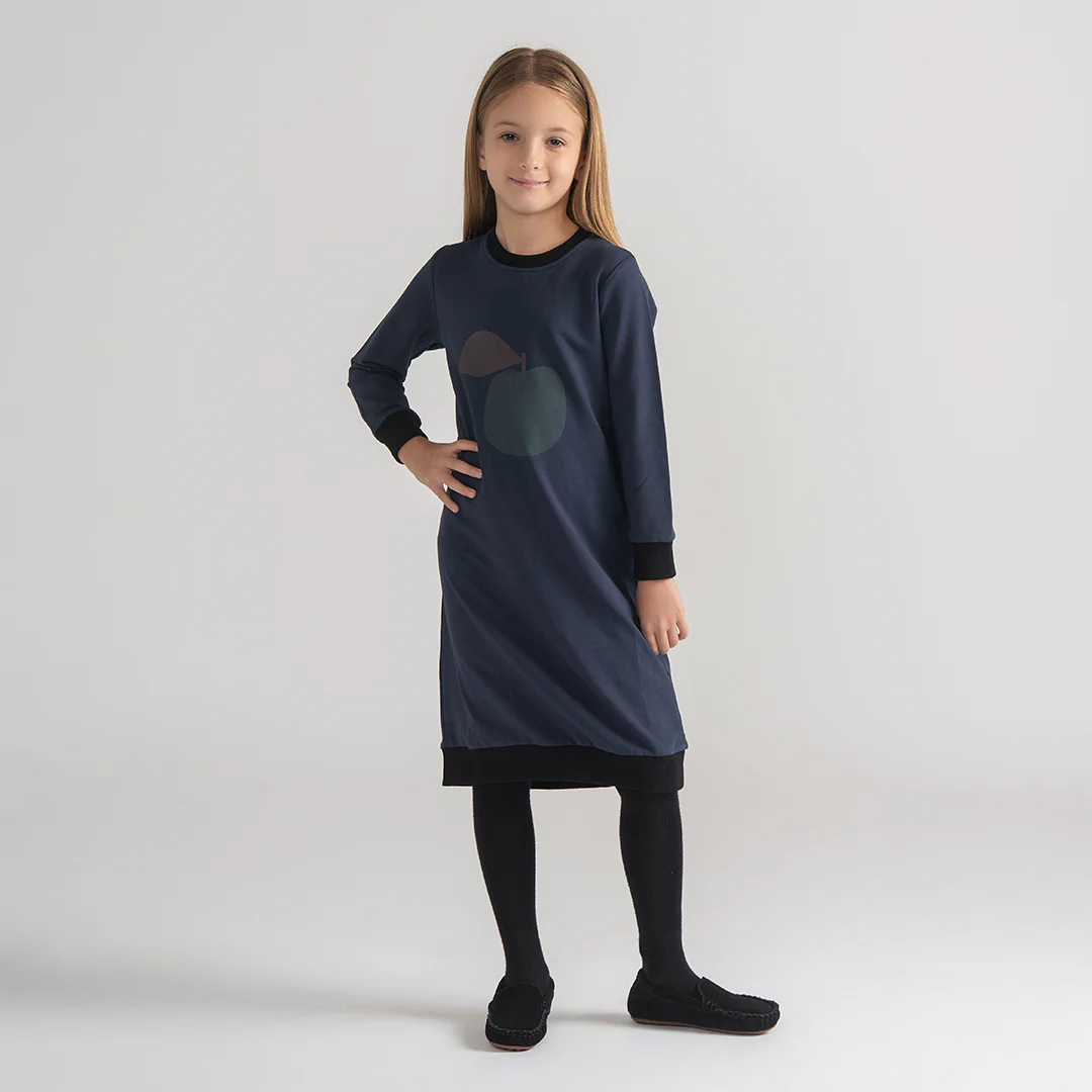 APPLE SWEATSHIRT DRESS - Image 3