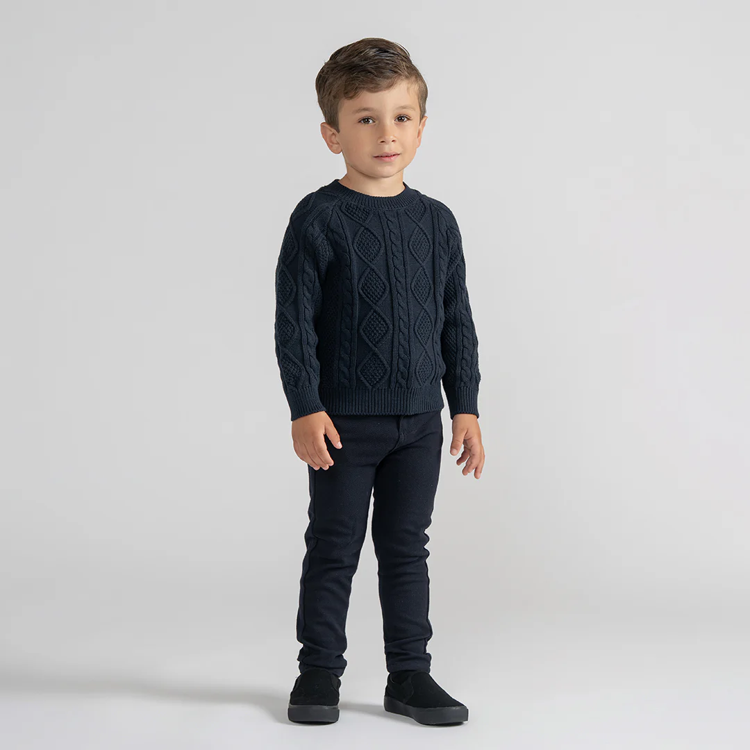BRAIDED CREWNECK SWEATER - Image 7