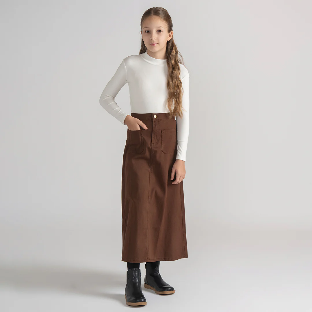 CARGO POCKET MAXI SKIRT - Image 7