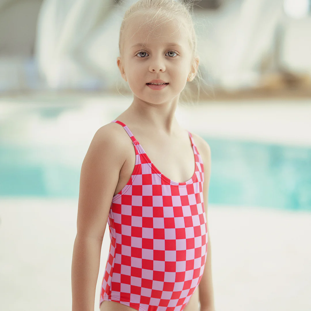 CHECKED BATHING SUIT - Image 3