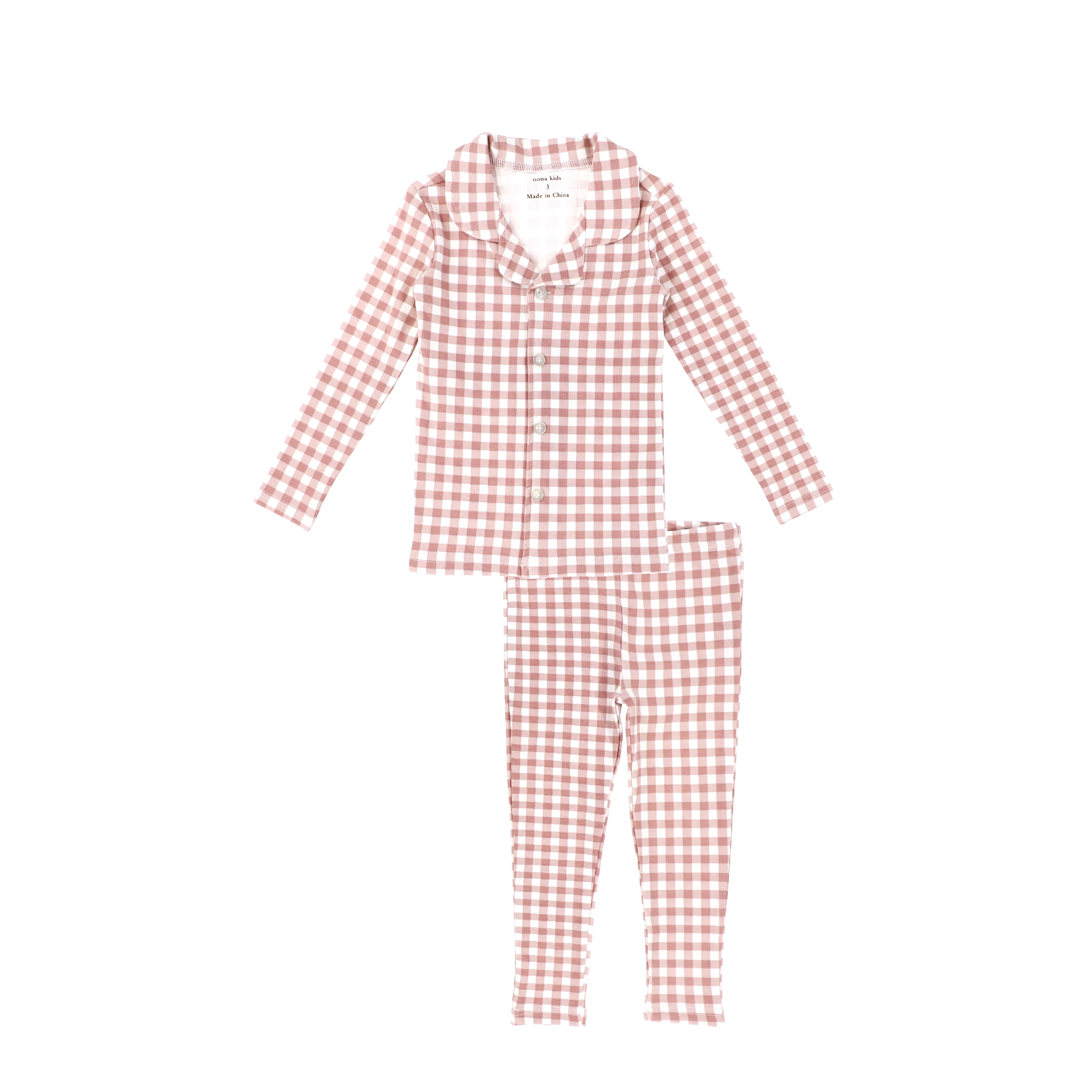 CHECKED GRANDFATHER PAJAMAS - Image 3
