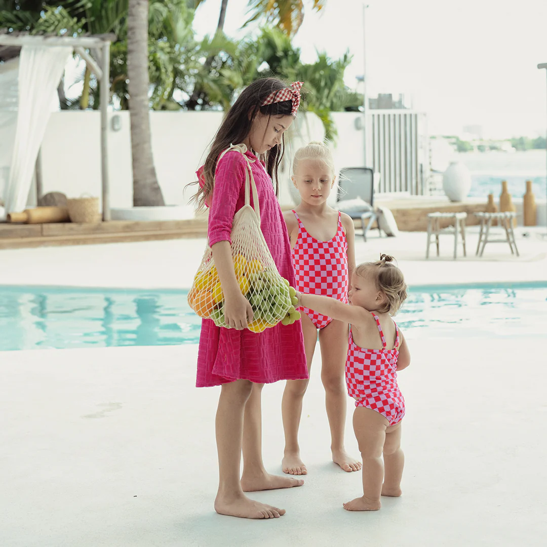 CHECKED BATHING SUIT - Image 4