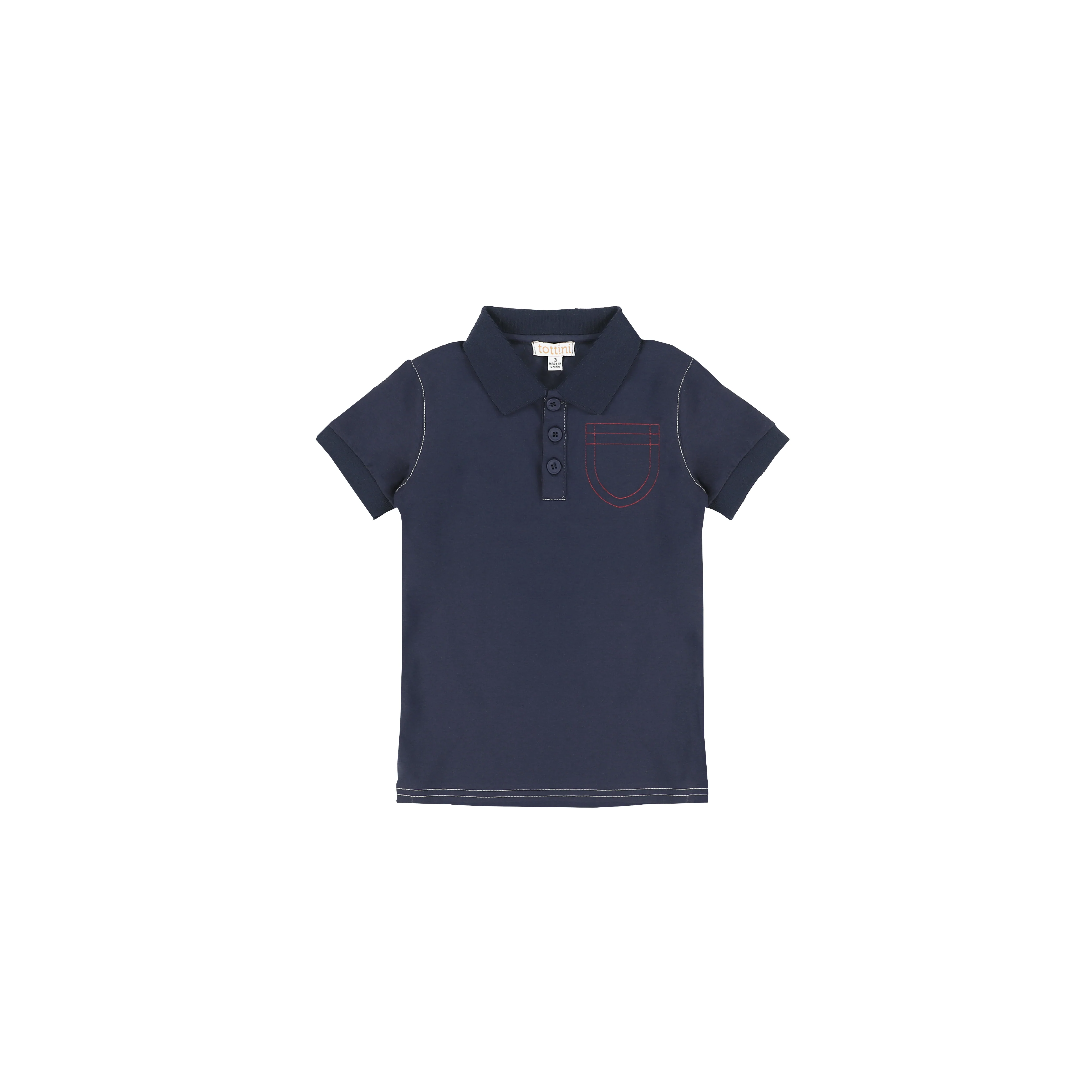 COLORFUL STITCHED POLO