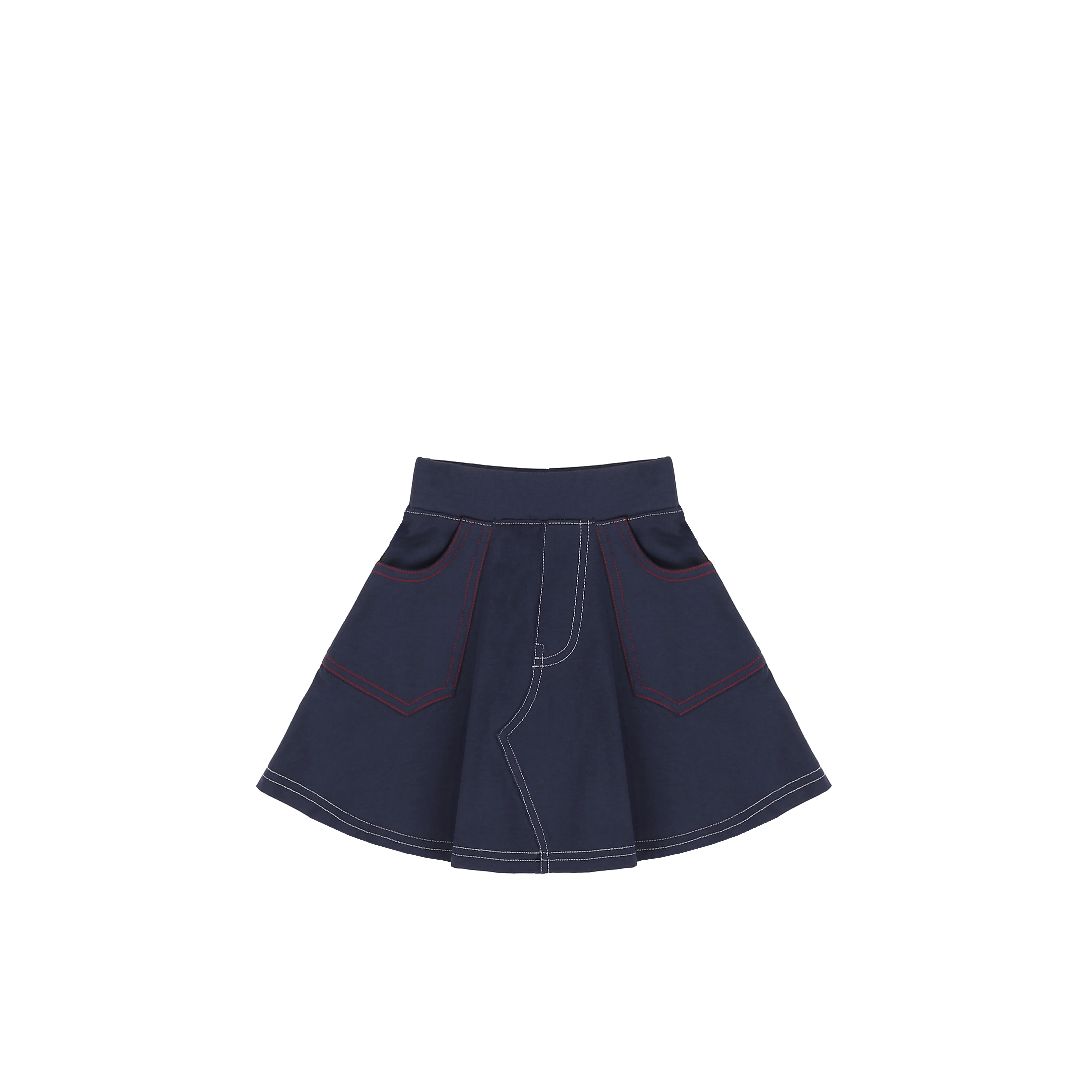 COLORFUL STITCHED SKIRT