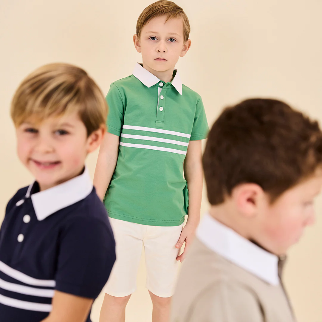 CONTRAST STRIPE POLO - Image 6