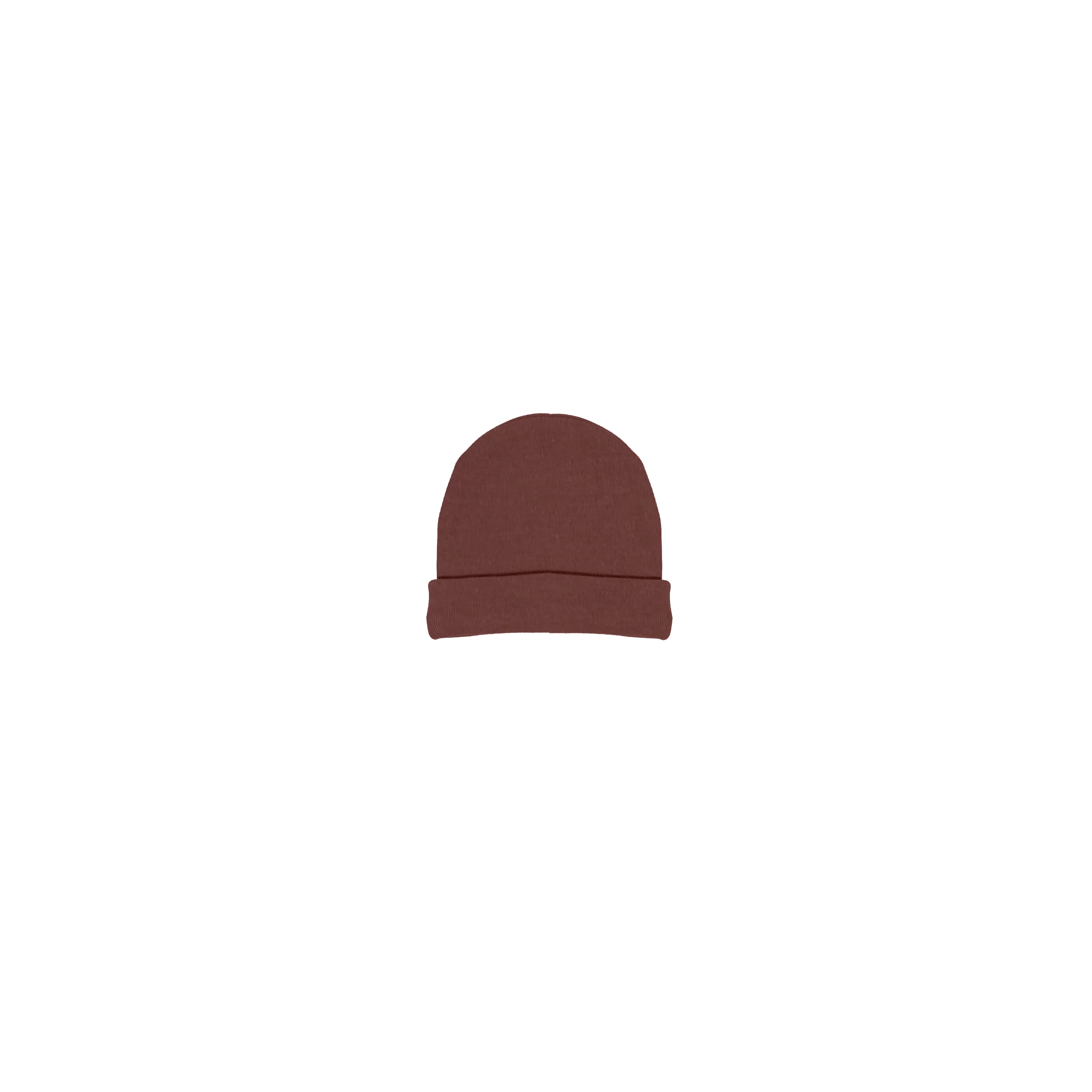 COTTON FOLD OVER BEANIE - Image 5