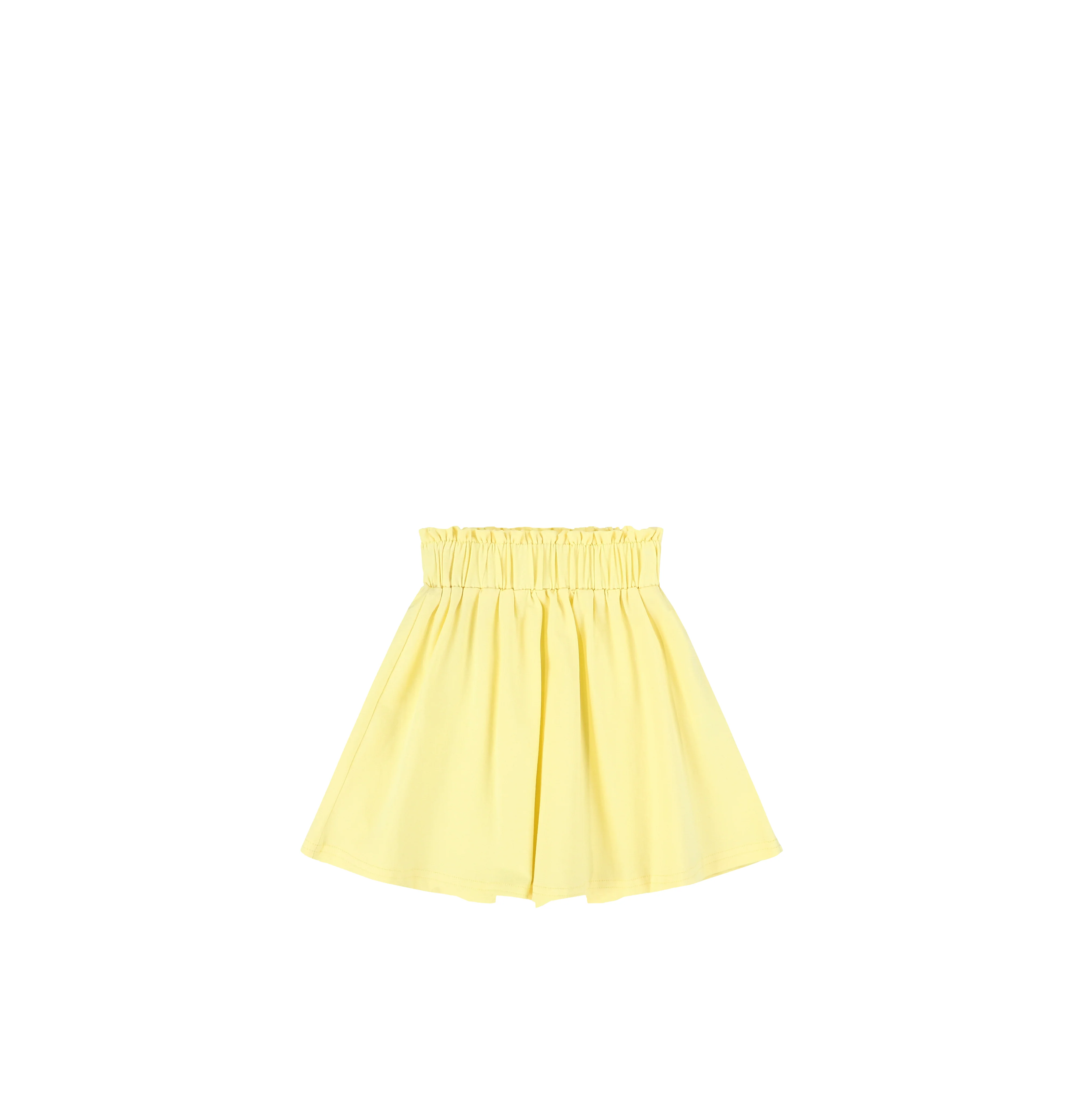 COTTON PAPERBAG WAIST SKIRT - Image 3