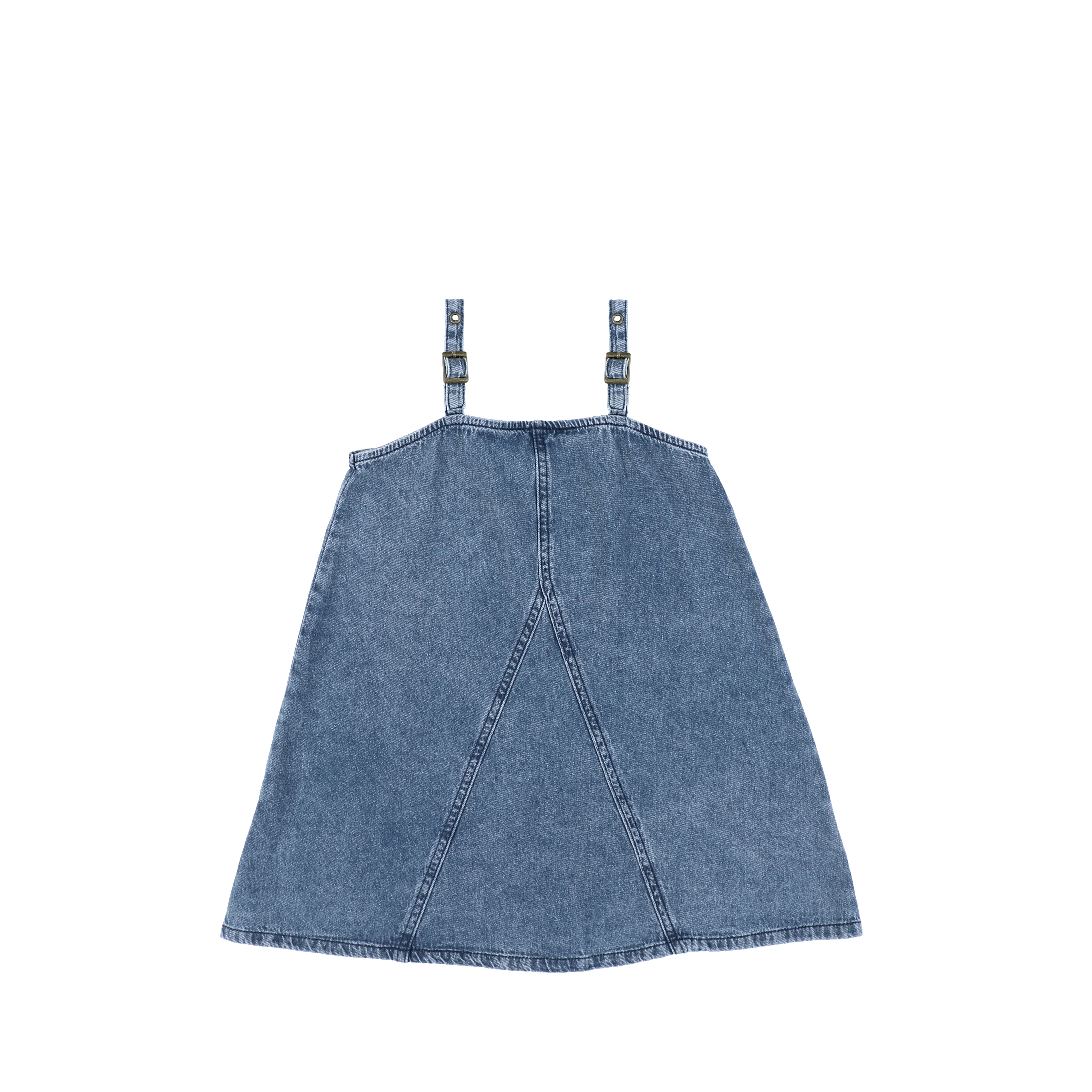 DENIM BUCKLE STRAP JUMPER - Image 2