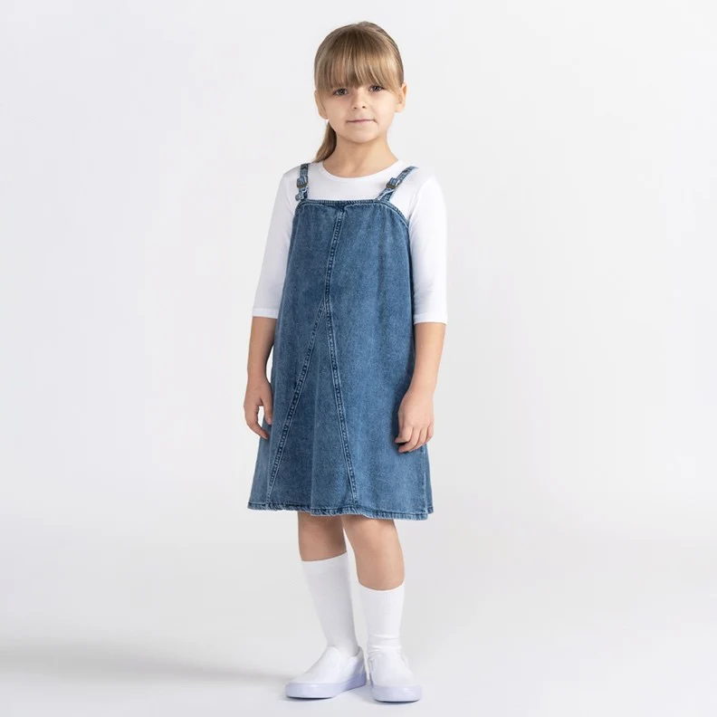 DENIM BUCKLE STRAP JUMPER - Image 3