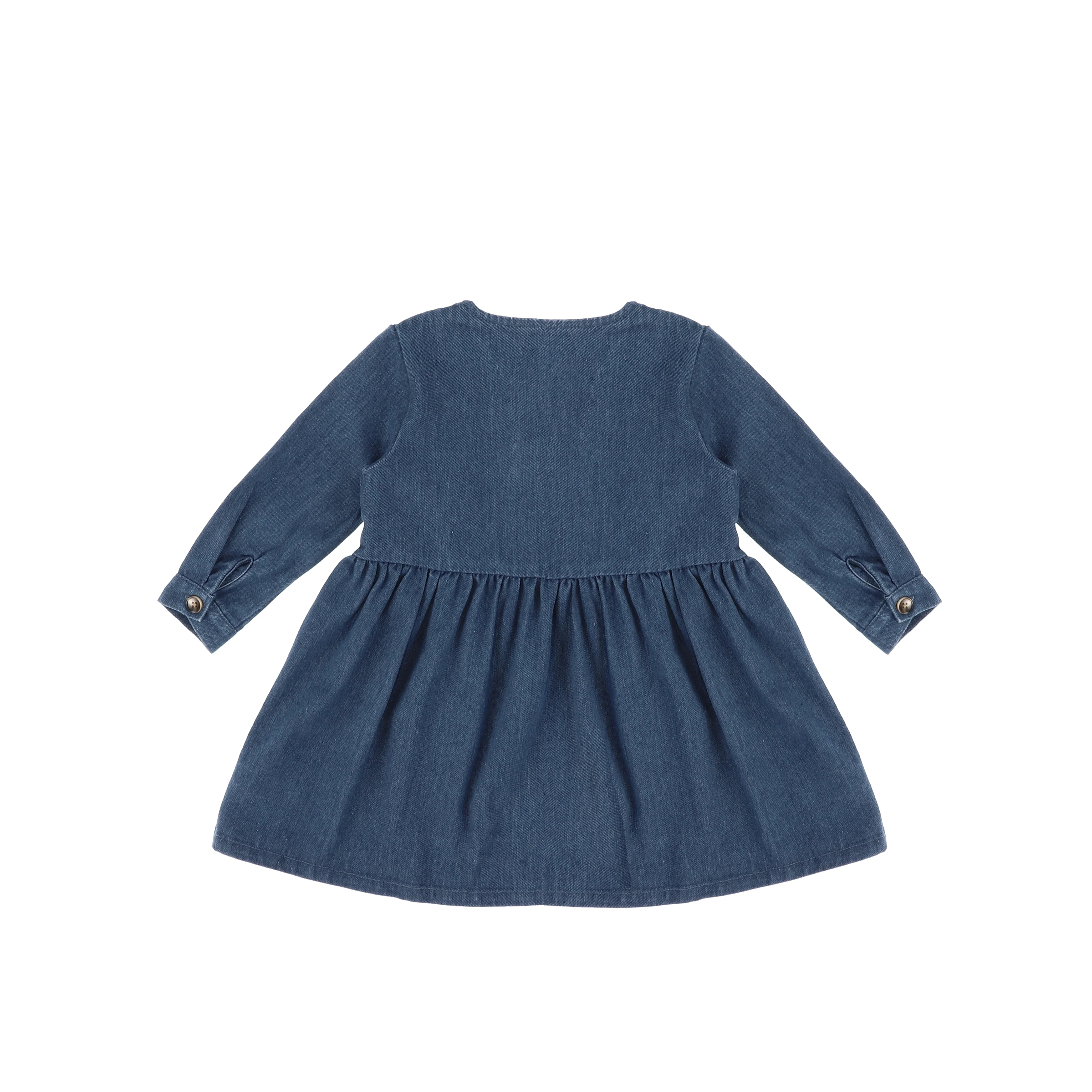DENIM BUTTON DRESS - Image 2