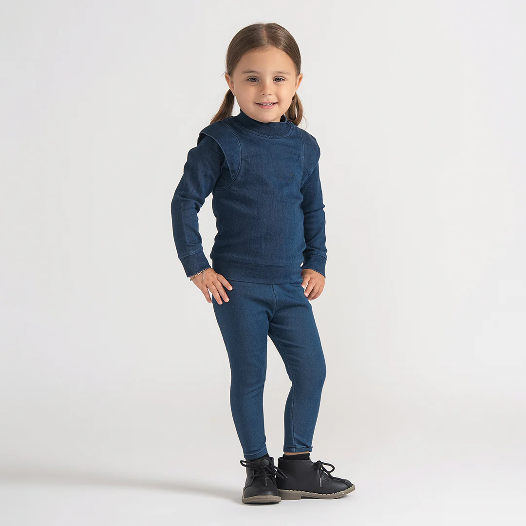 DENIM LEGGINGS - Image 3