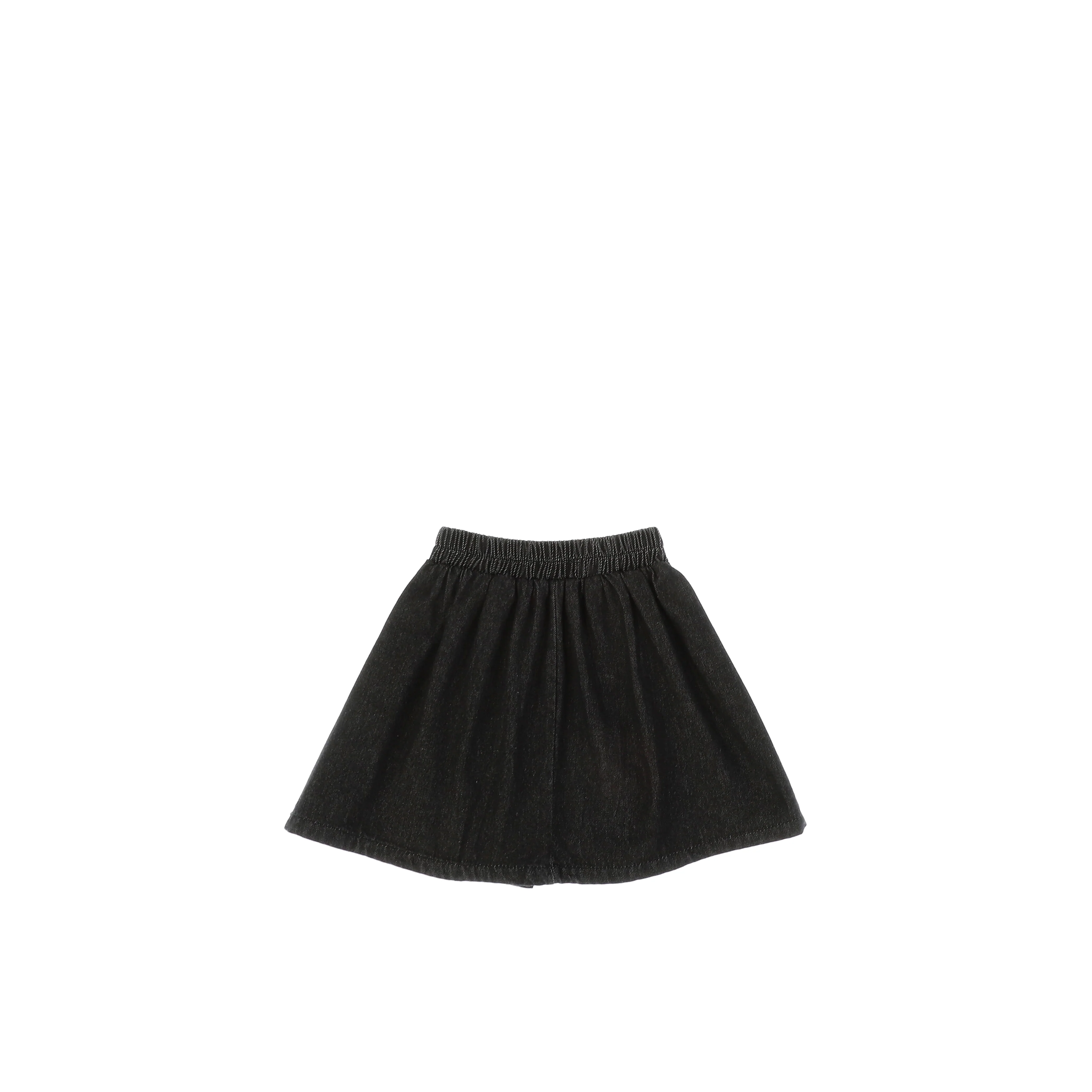 DENIM PLEATED SKIRT - Image 3