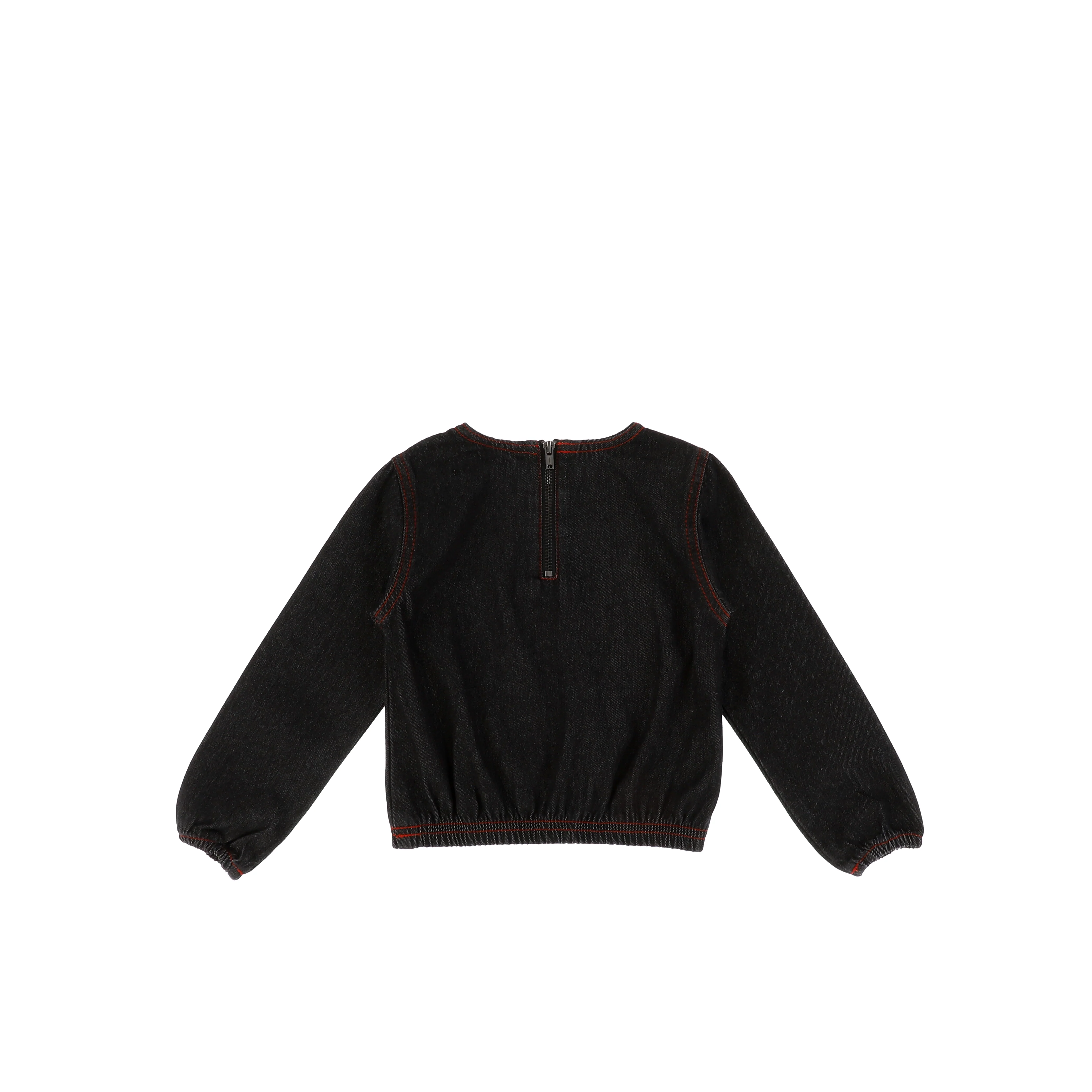 DENIM STITCHED TOP - Image 3