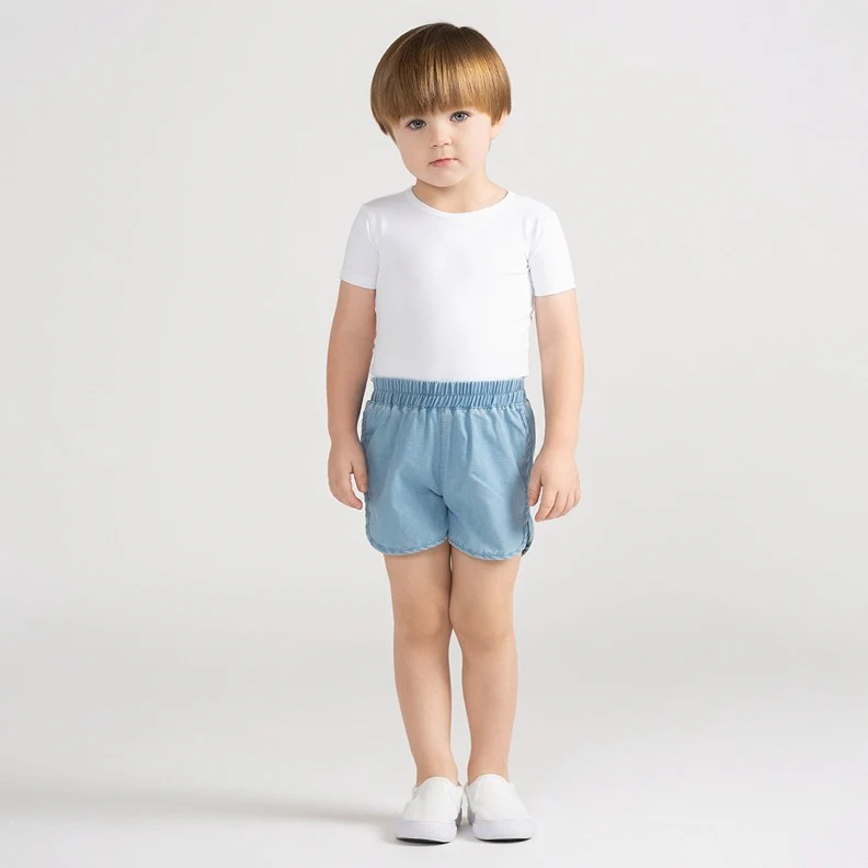 DENIM TRACKSHORTS - Image 5