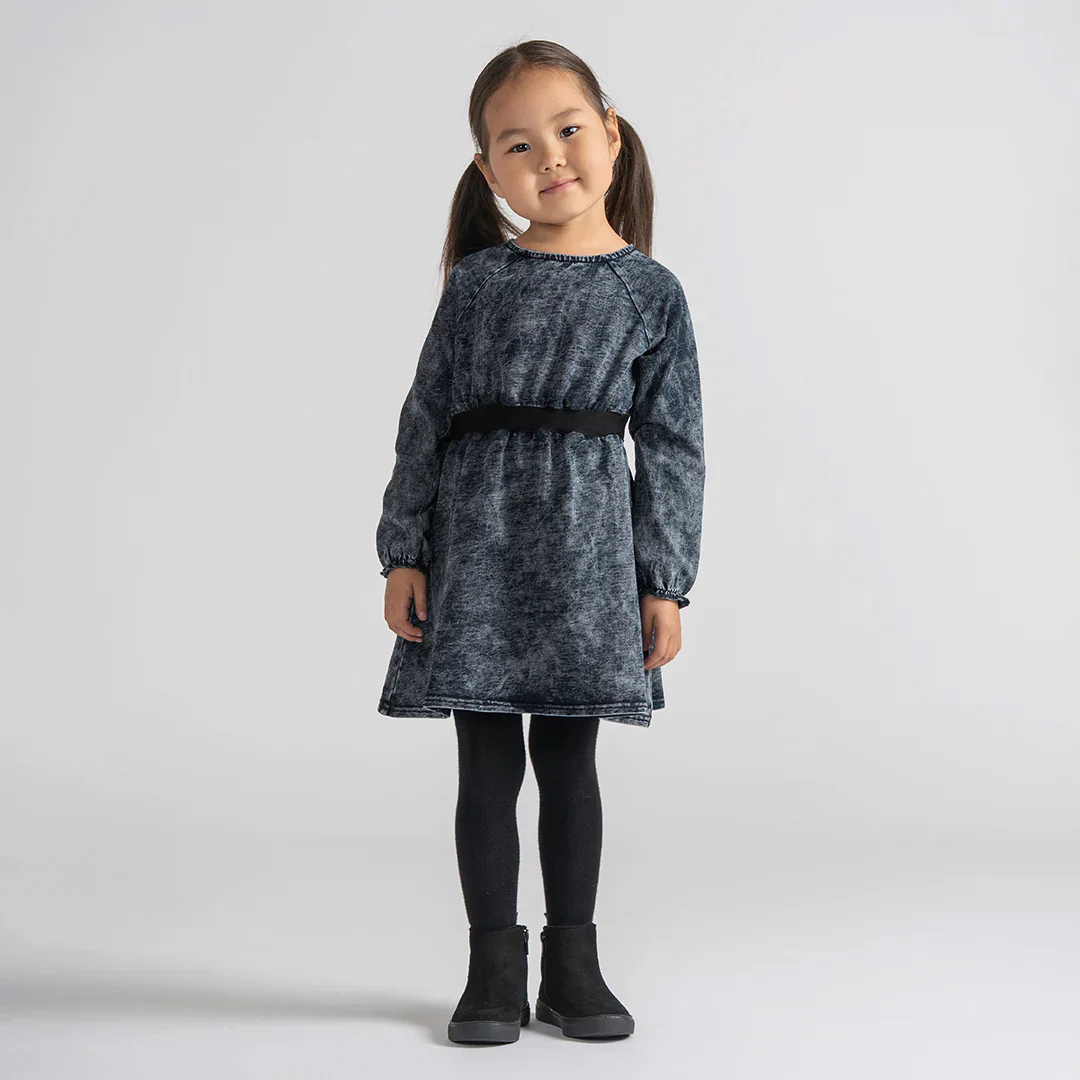 DENIM WASH DRESS - Image 3