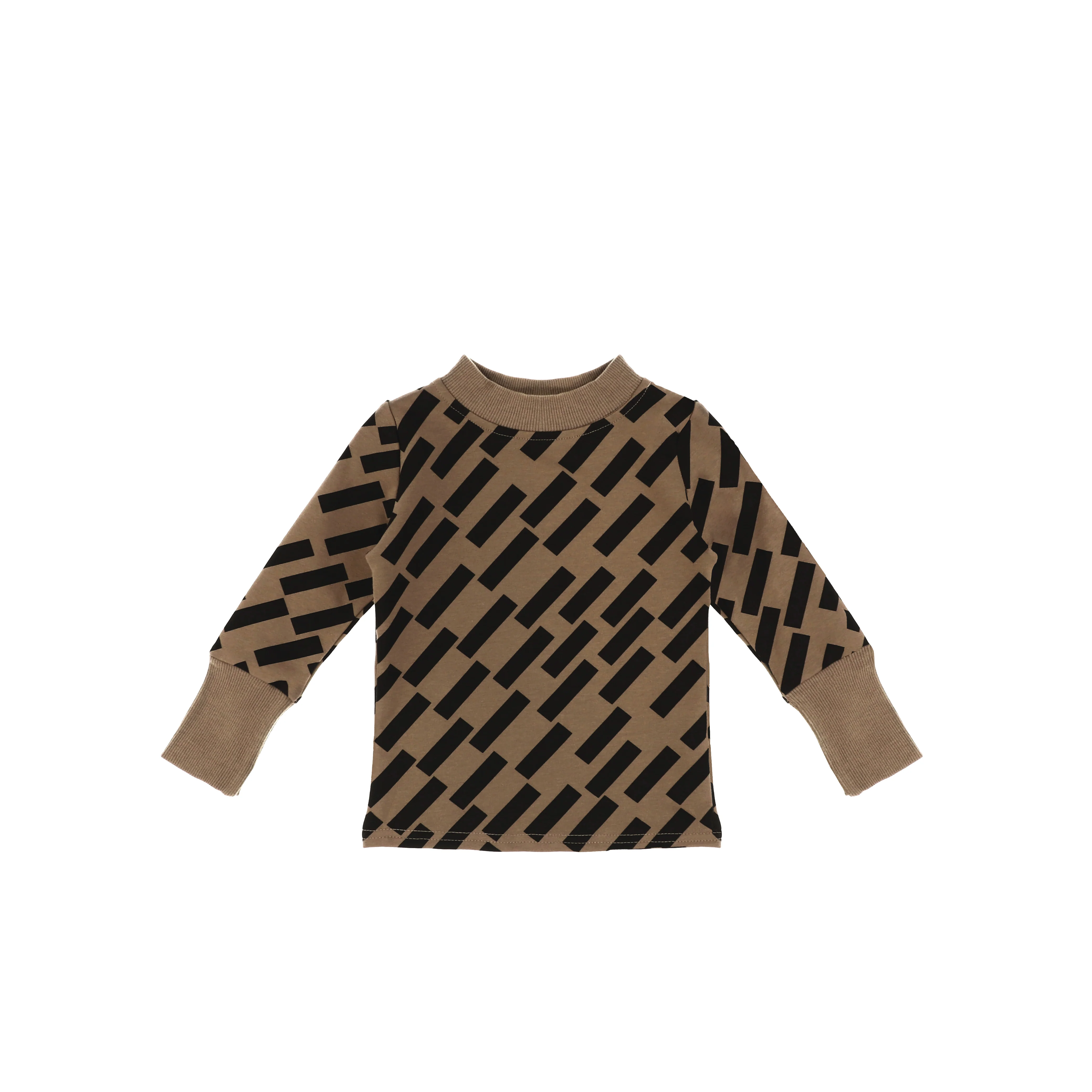 DIAGONAL LINE MOCKNECK - Image 2
