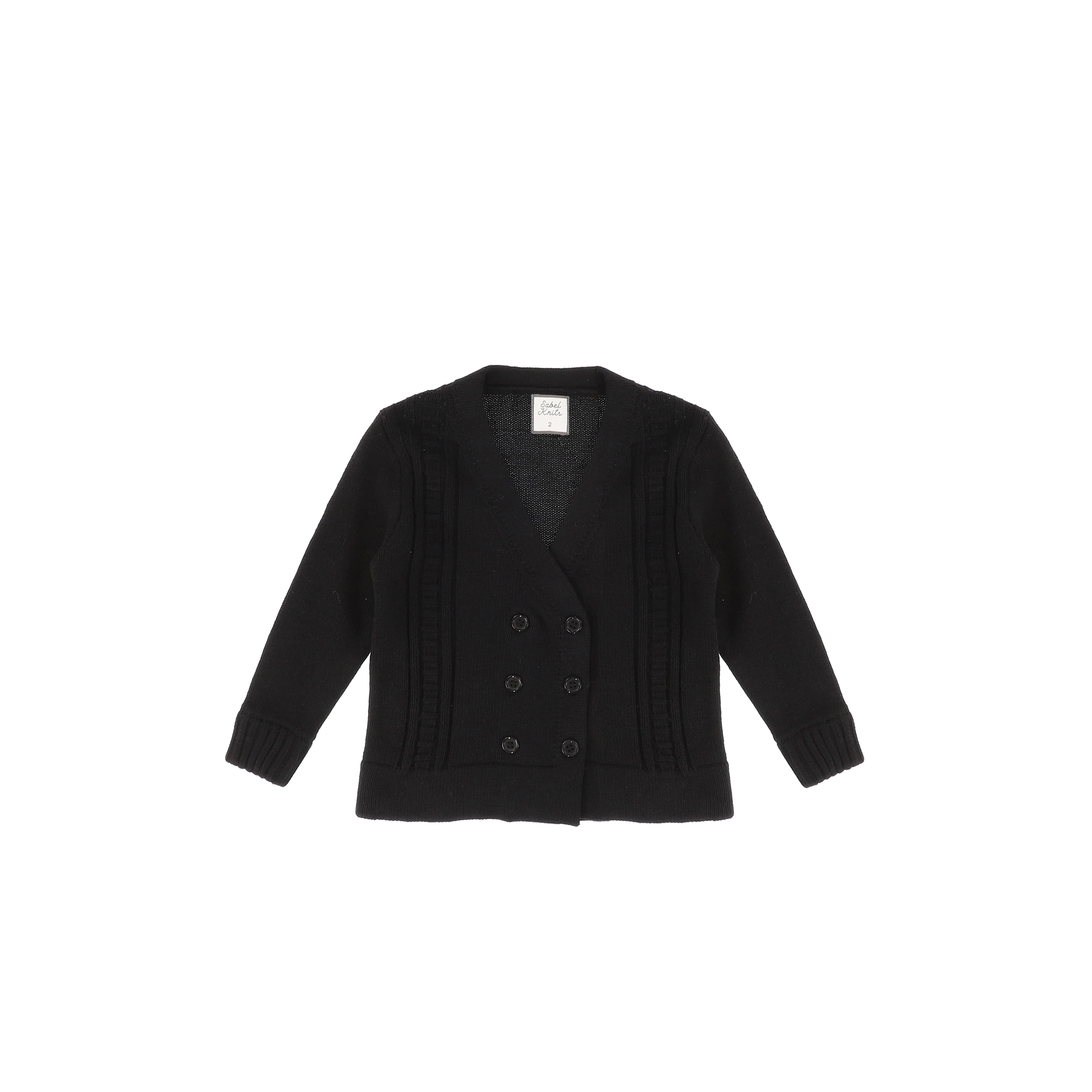 DOUBLE BREASTED CARDIGAN