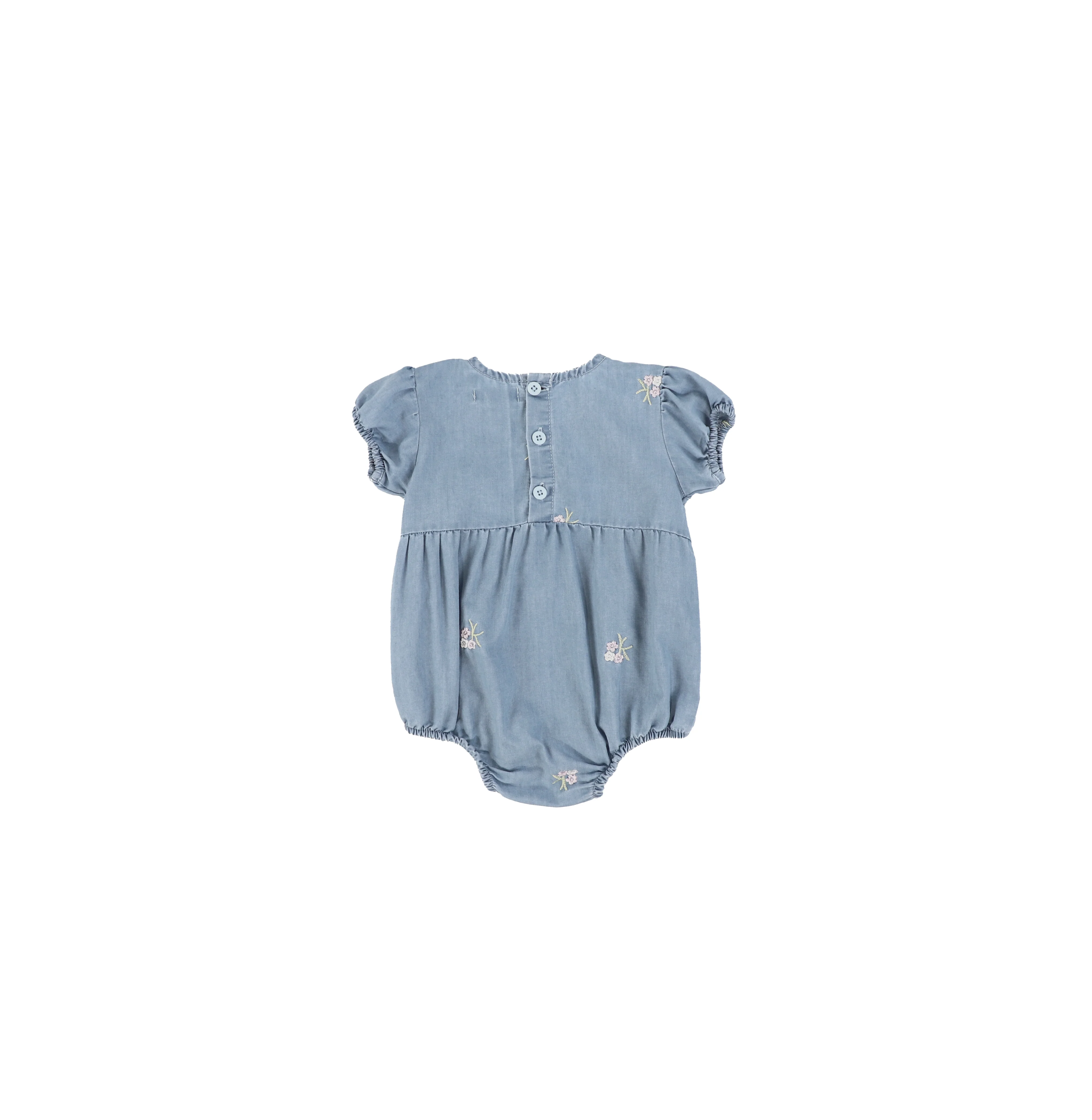 EMBROIDERED FLOWER ROMPER - Image 2