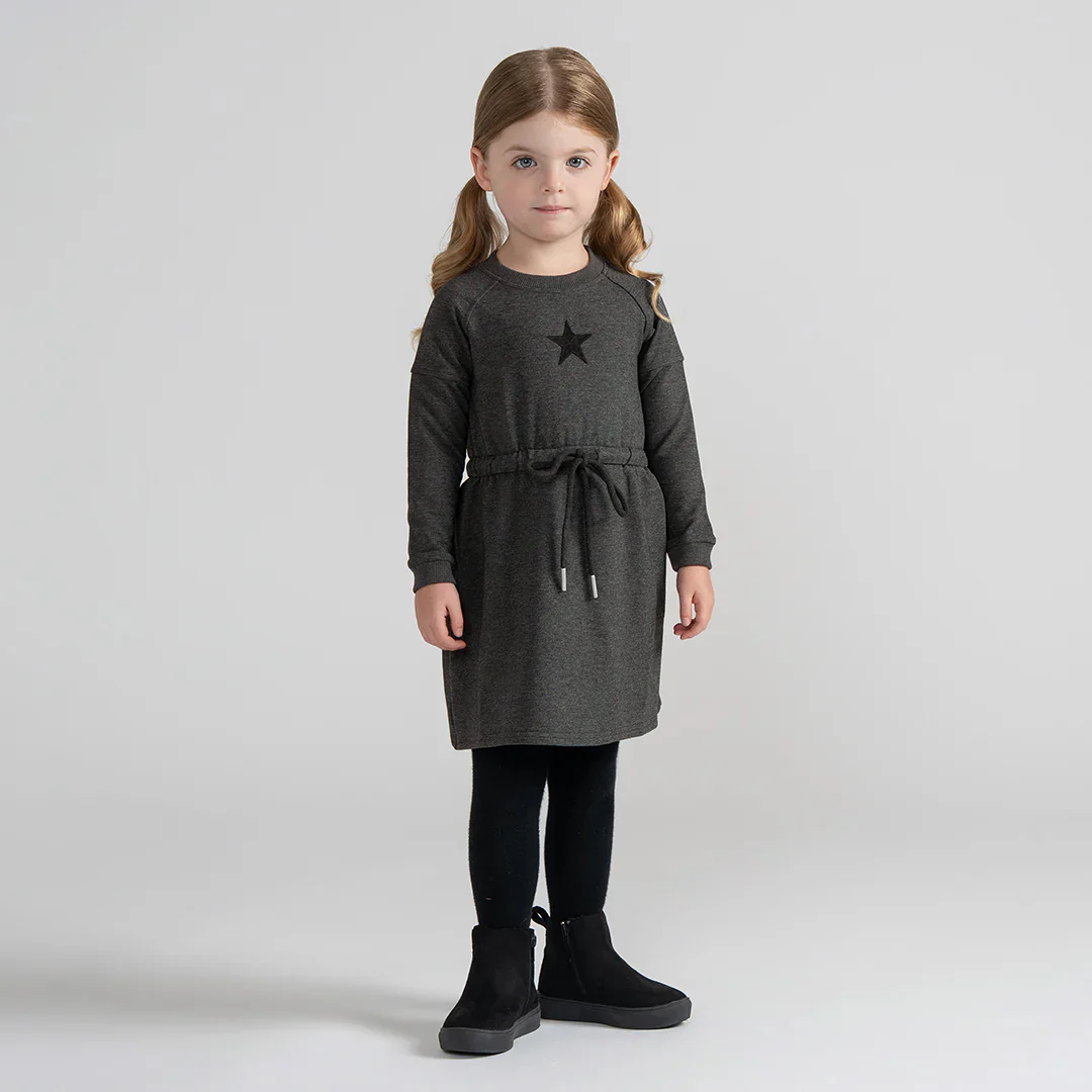 EMBROIDERED STAR DRESS - Image 7