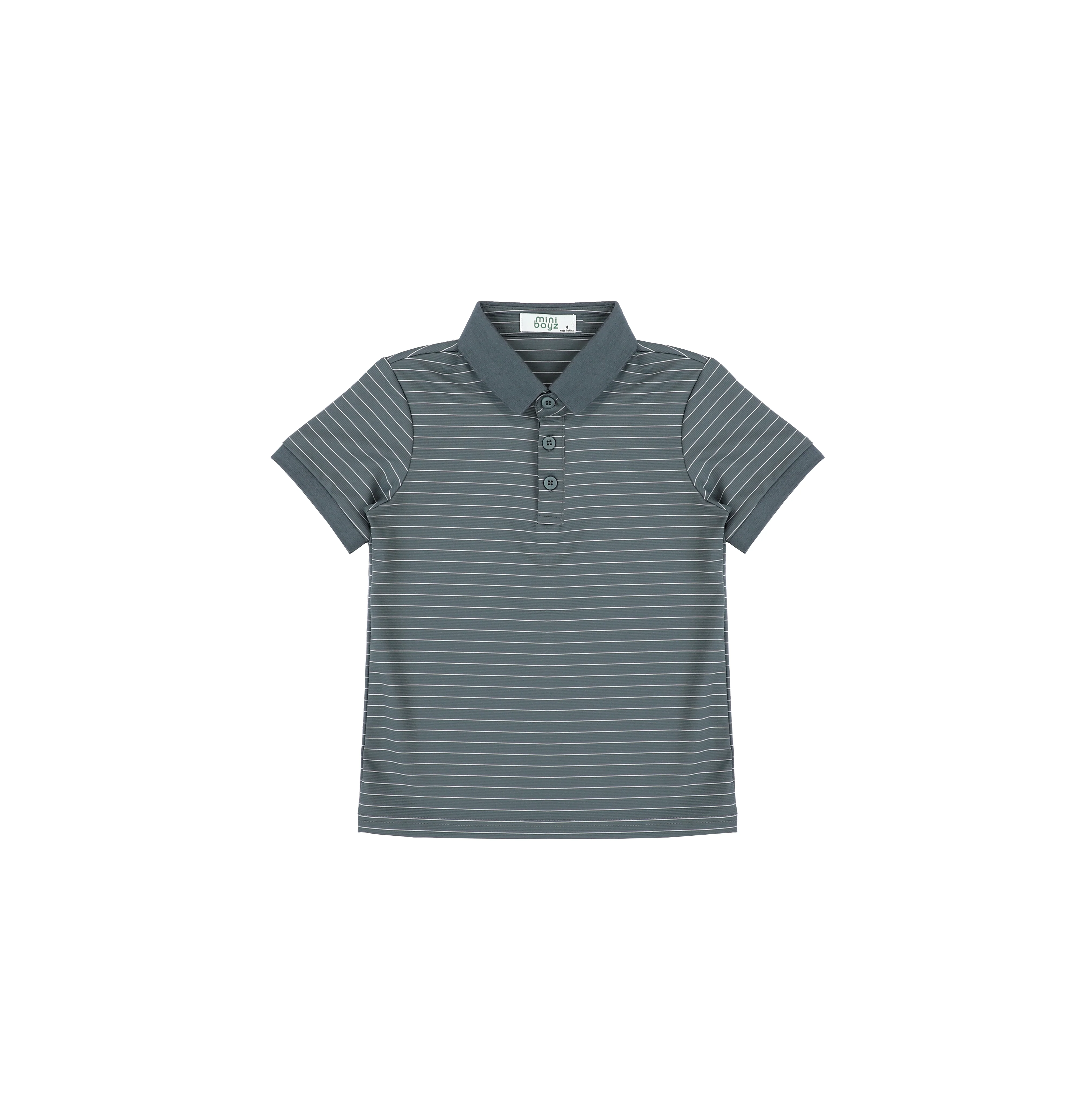 FINE STRIPED POLO - Image 2
