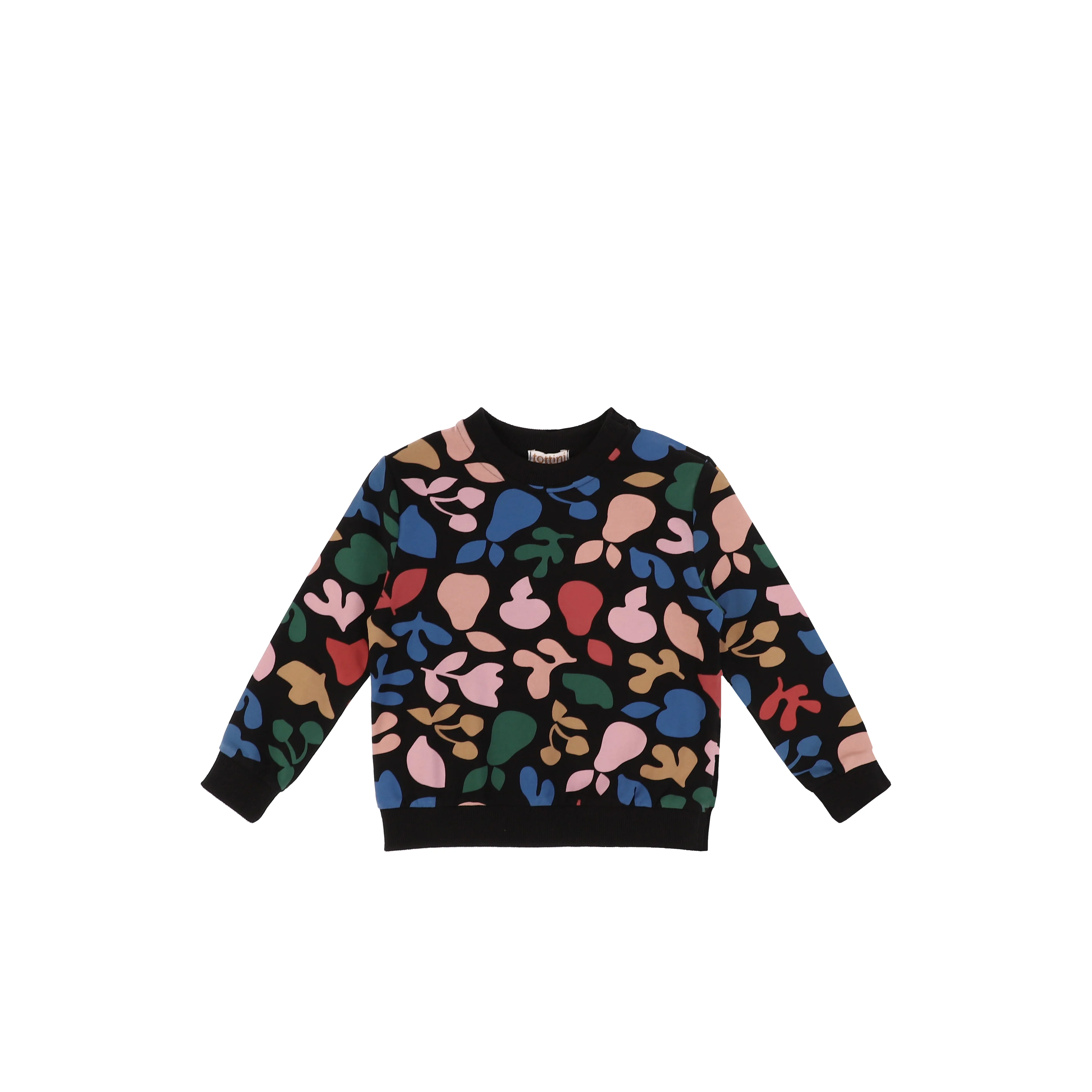 FLORAL PRINTED SWEATSHIRT
