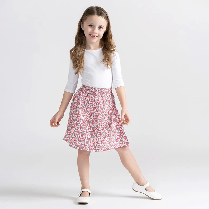 FLORAL SKIRT - Image 2