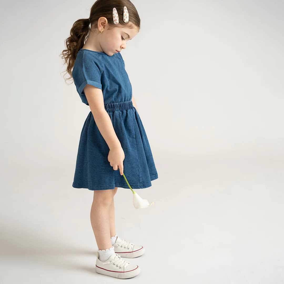 FRENCH TERRY CIRCLE SKIRT - Image 4