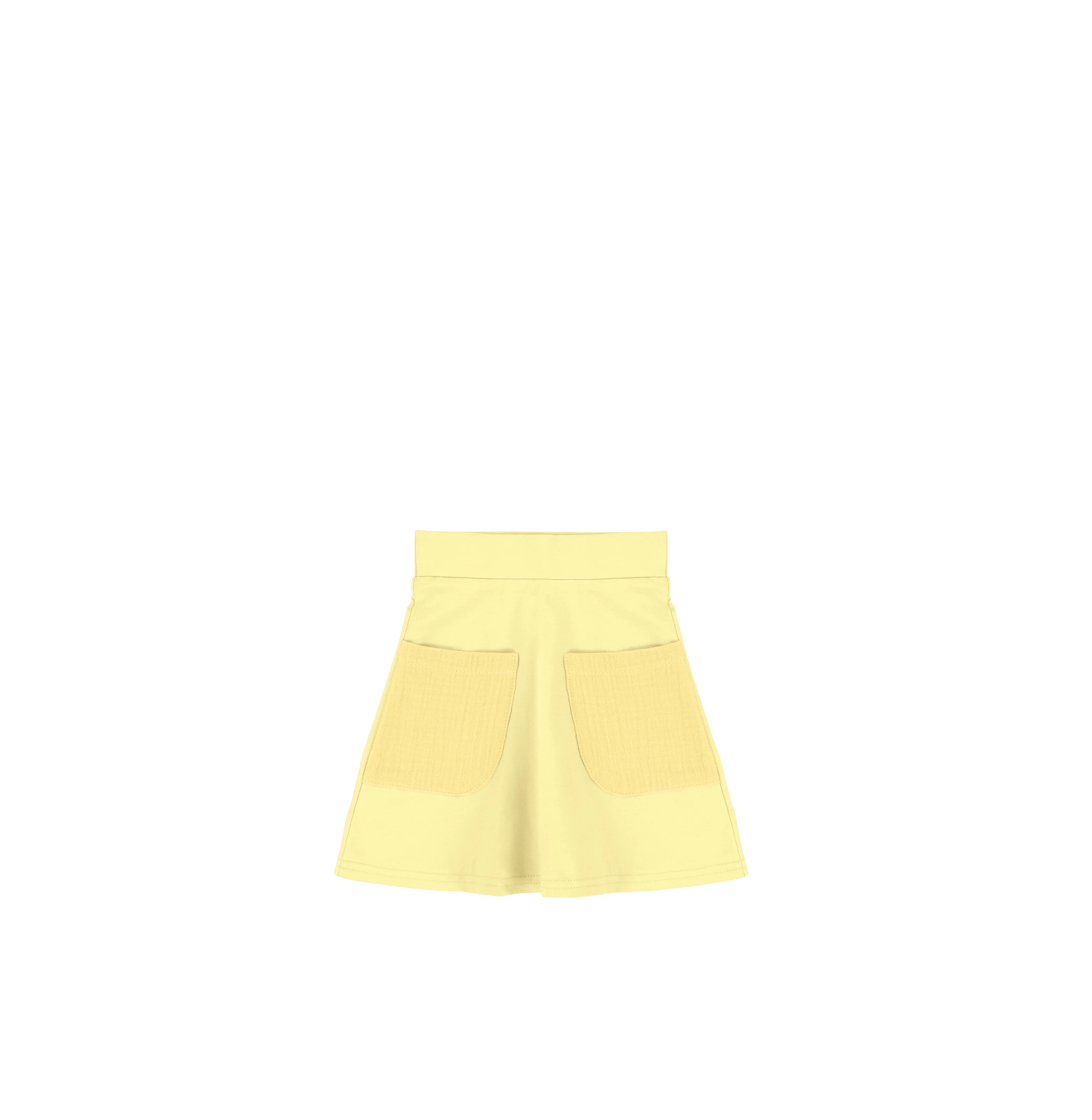 GAUZE POCKET SKIRT - Image 3